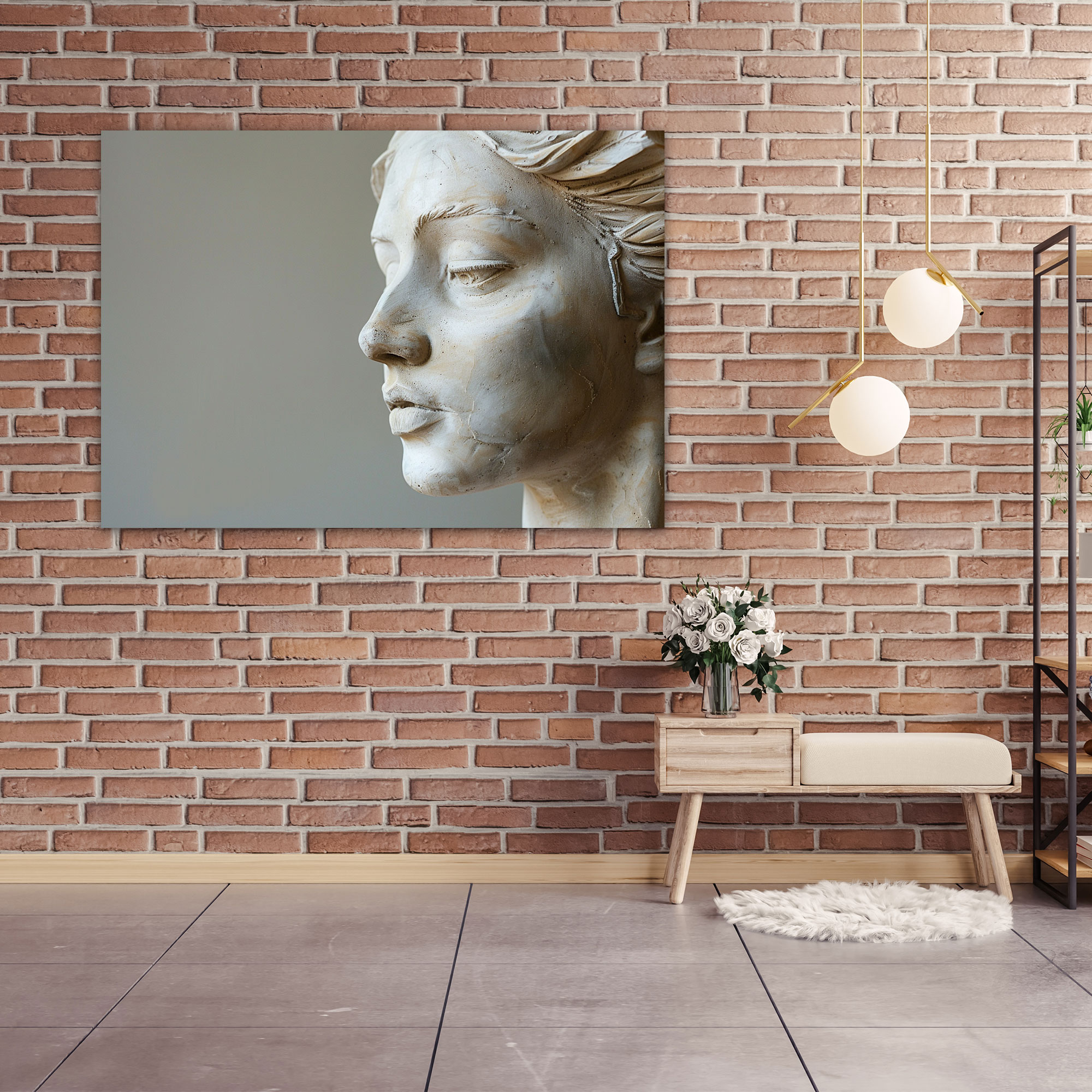 Classicism Canvas Print Of Greek Goddess Wall Decor - Classicism, Canvas Wall Art, Canvas, Wall Art