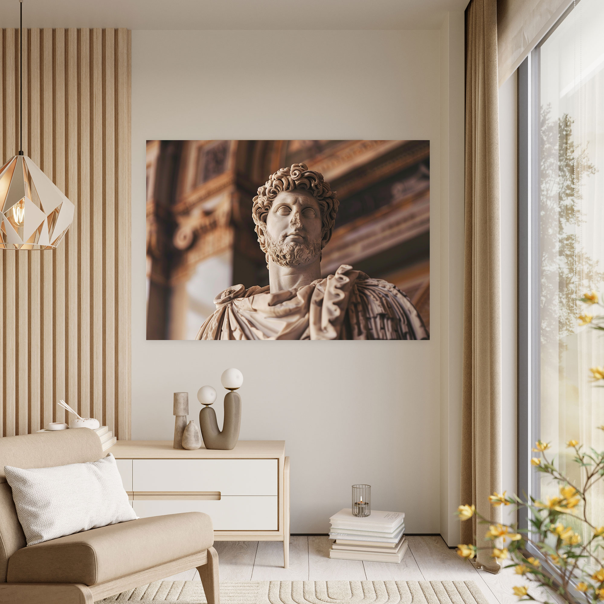 Classicism Roman Emperor Canvas Print - Classicism, Wall Art, Classicism, Wall Decoration