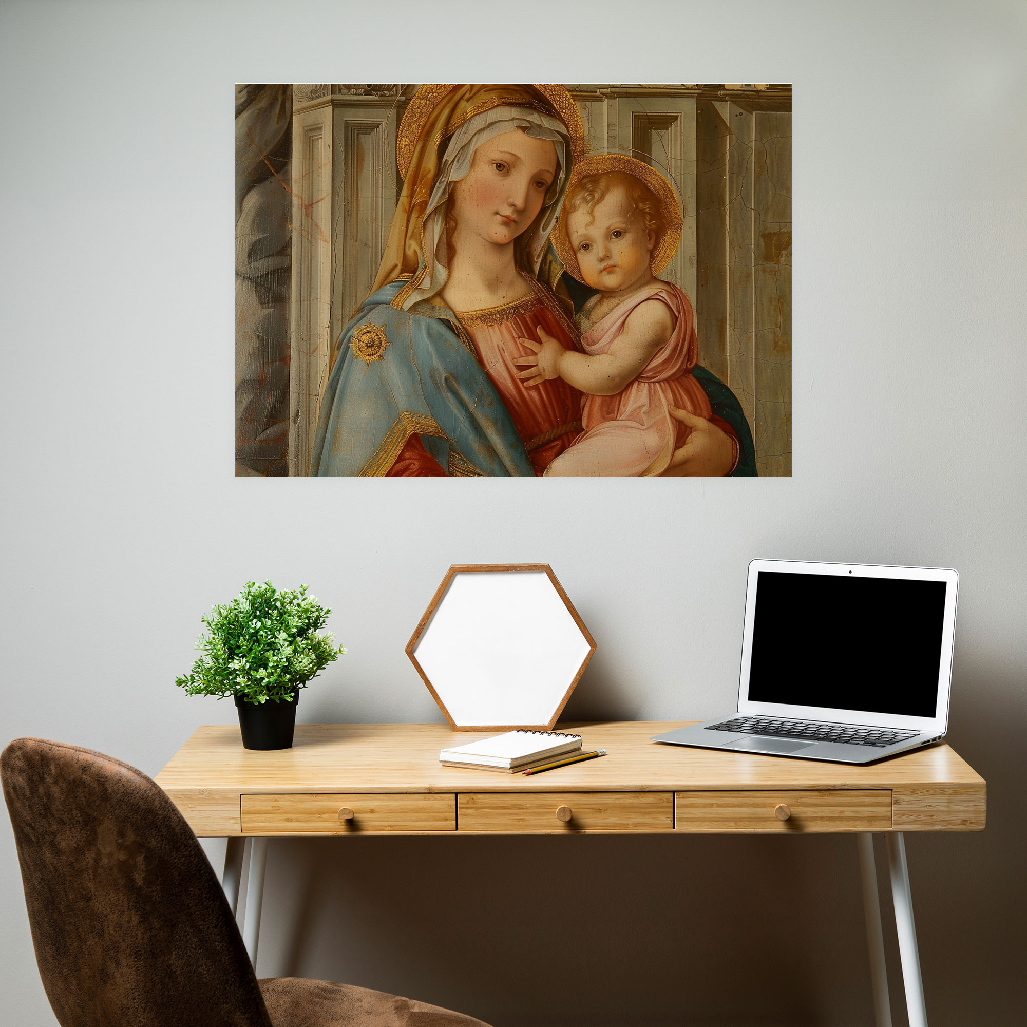 Classicism Wall Decoration - Renaissance Masterpiece - Classicism, Renaissance Painting, Wall Decoration, Canvas Print