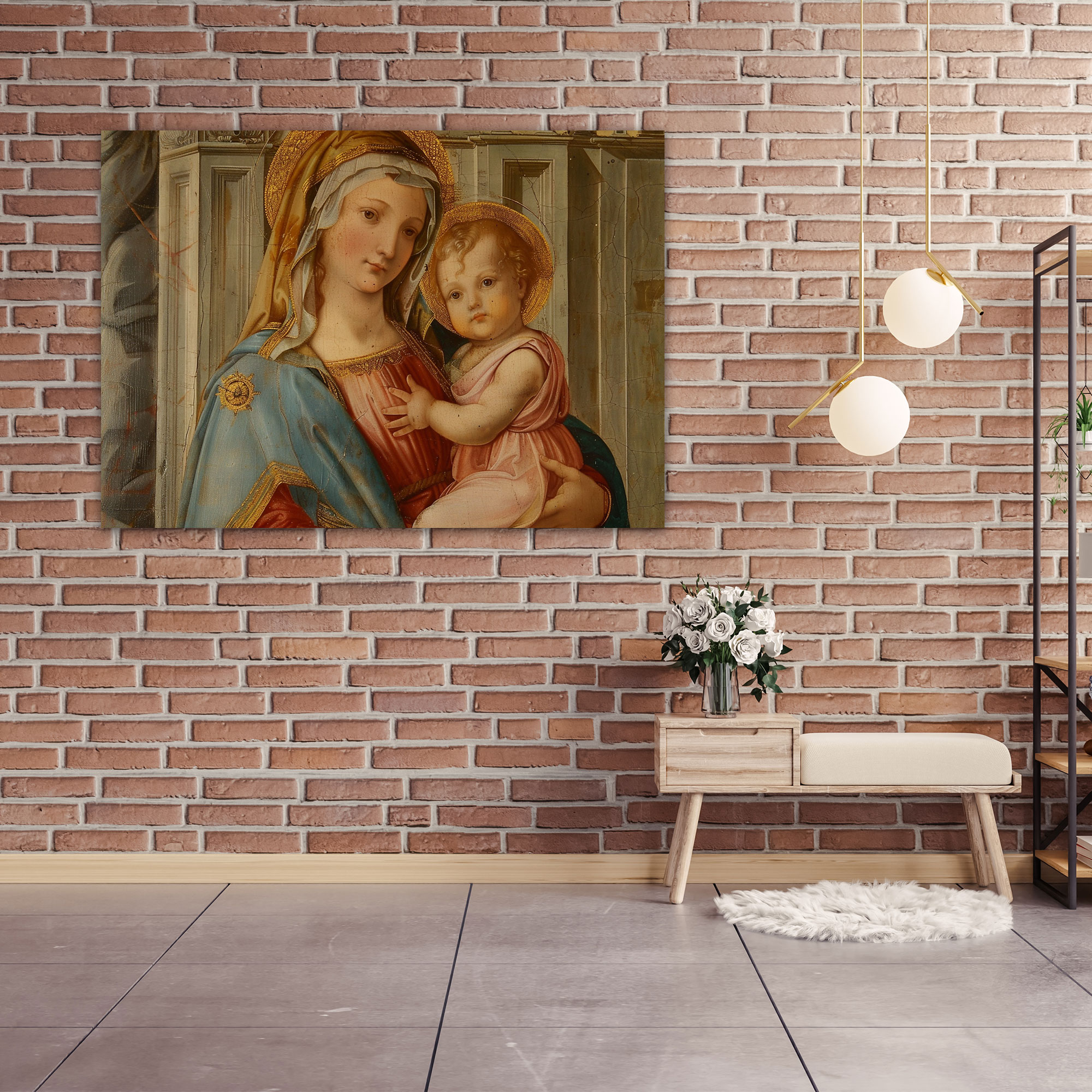 Classicism Wall Decoration - Renaissance Masterpiece - Classicism, Renaissance Painting, Wall Decoration, Canvas Print