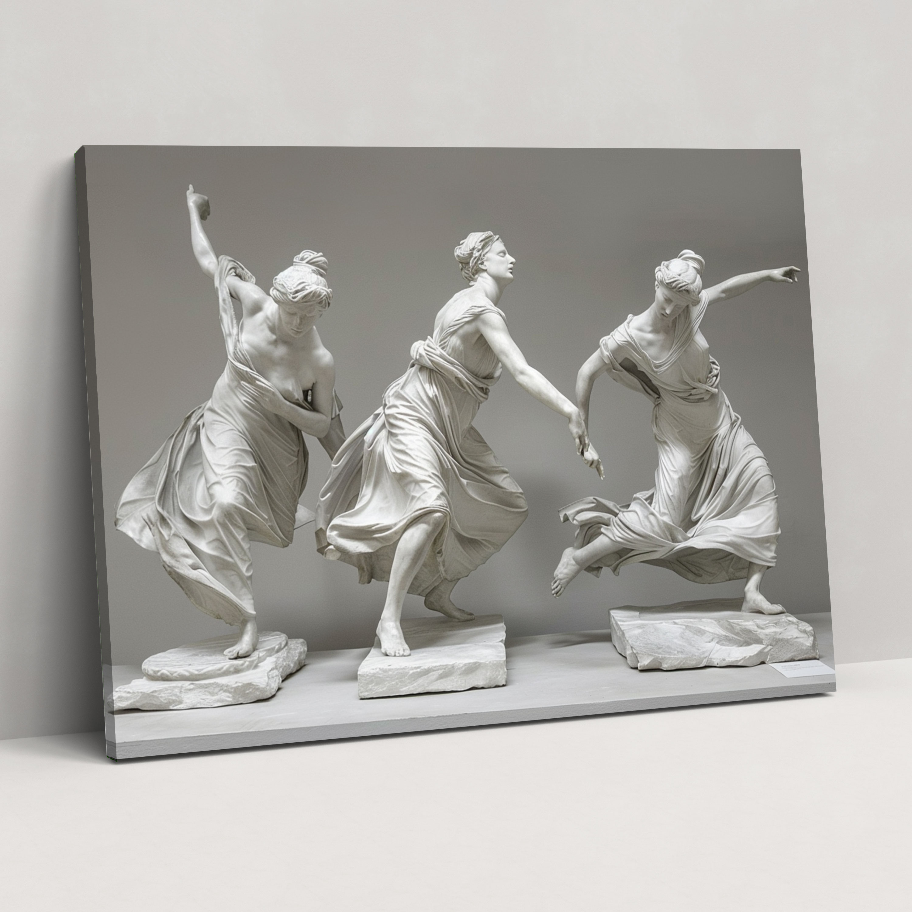 Classicism Canvas Print - Neoclassical Elegance - Classicism, Home Decoration, Neoclassical Sculpture, Canvas Wall Art