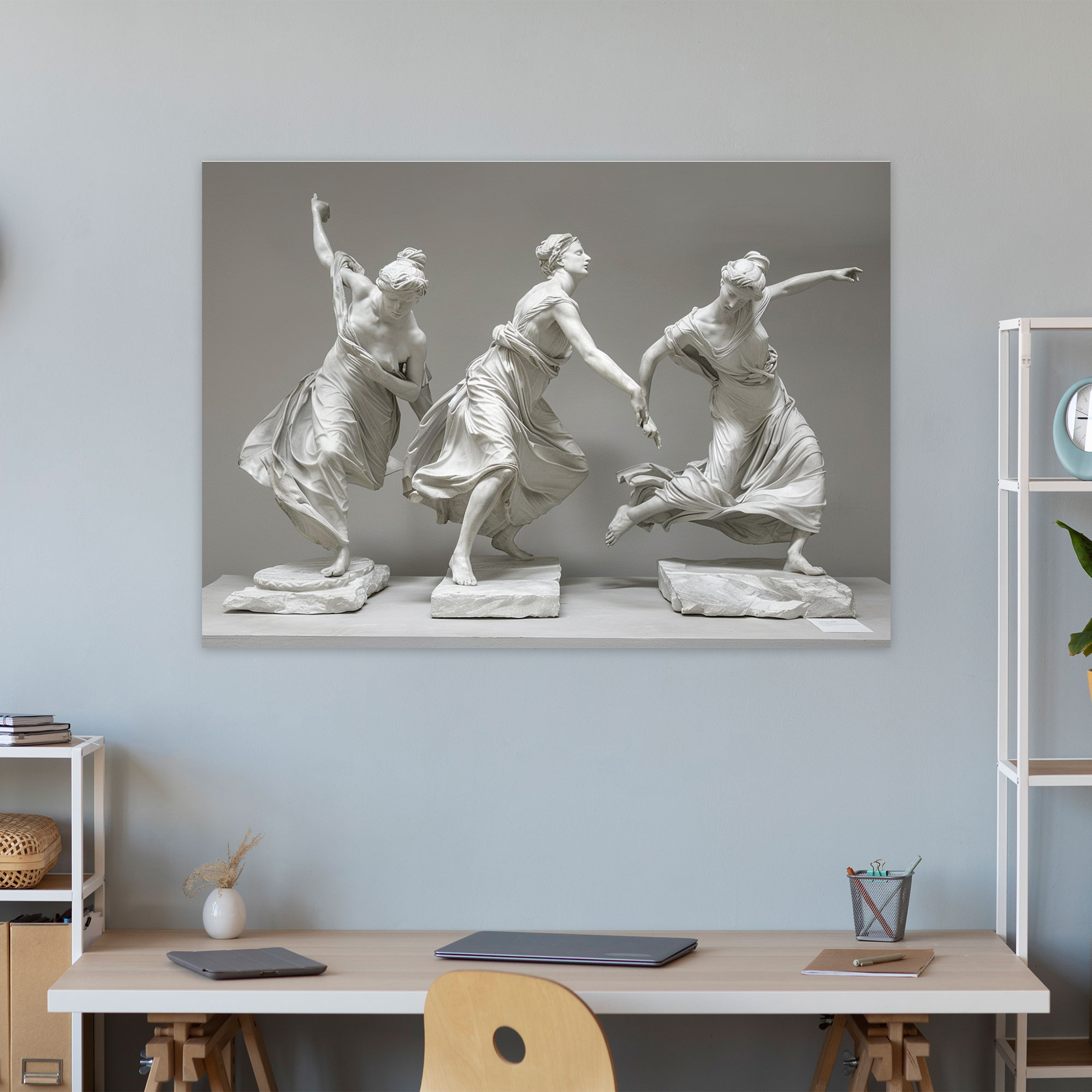 Classicism Canvas Print - Neoclassical Elegance - Classicism, Home Decoration, Neoclassical Sculpture, Canvas Wall Art