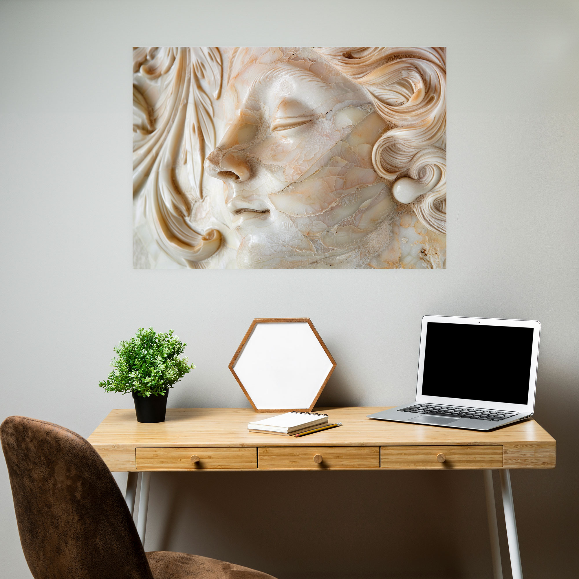Classicism Wall Decoration - Renaissance Marble Sculpture - Classicism, Home Decoration, Classicism, Canvas Wall Art