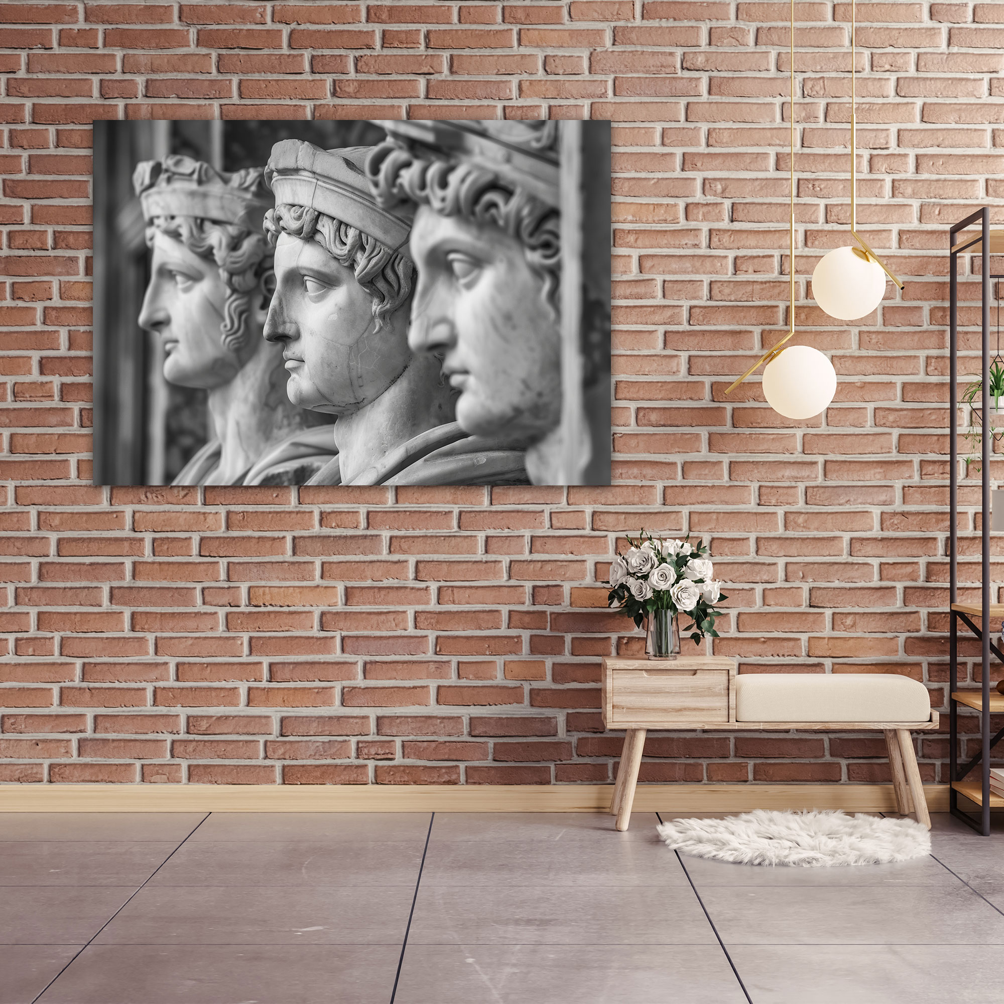 Classicism Canvas Print - Roman Statues Wall Art - Classicism, Wall Art, Canvas, Classicism