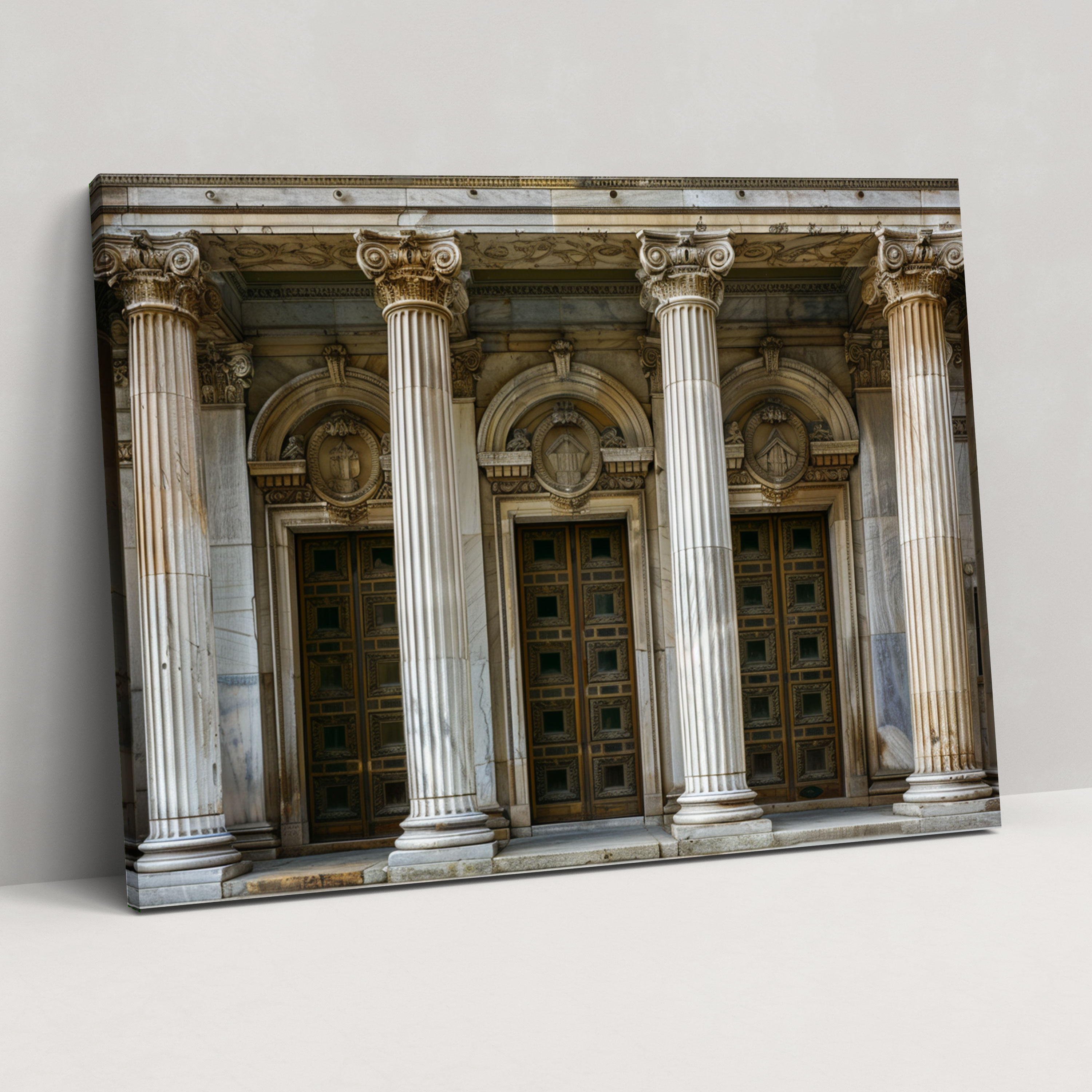 Classicism Canvas Print - Neoclassical Architecture Wall Art - Classicism, Wall Art, Canvas Print, Canvas