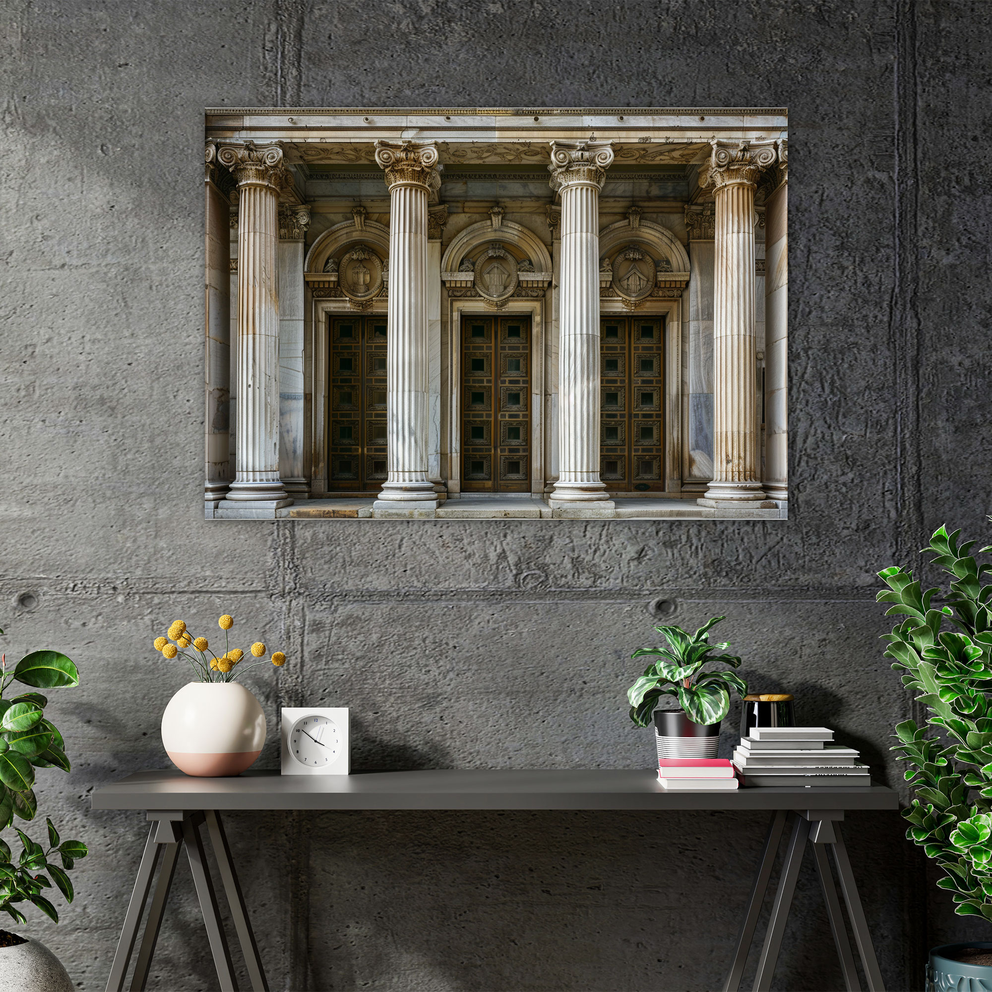 Classicism Canvas Print - Neoclassical Architecture Wall Art - Classicism, Wall Art, Canvas Print, Canvas