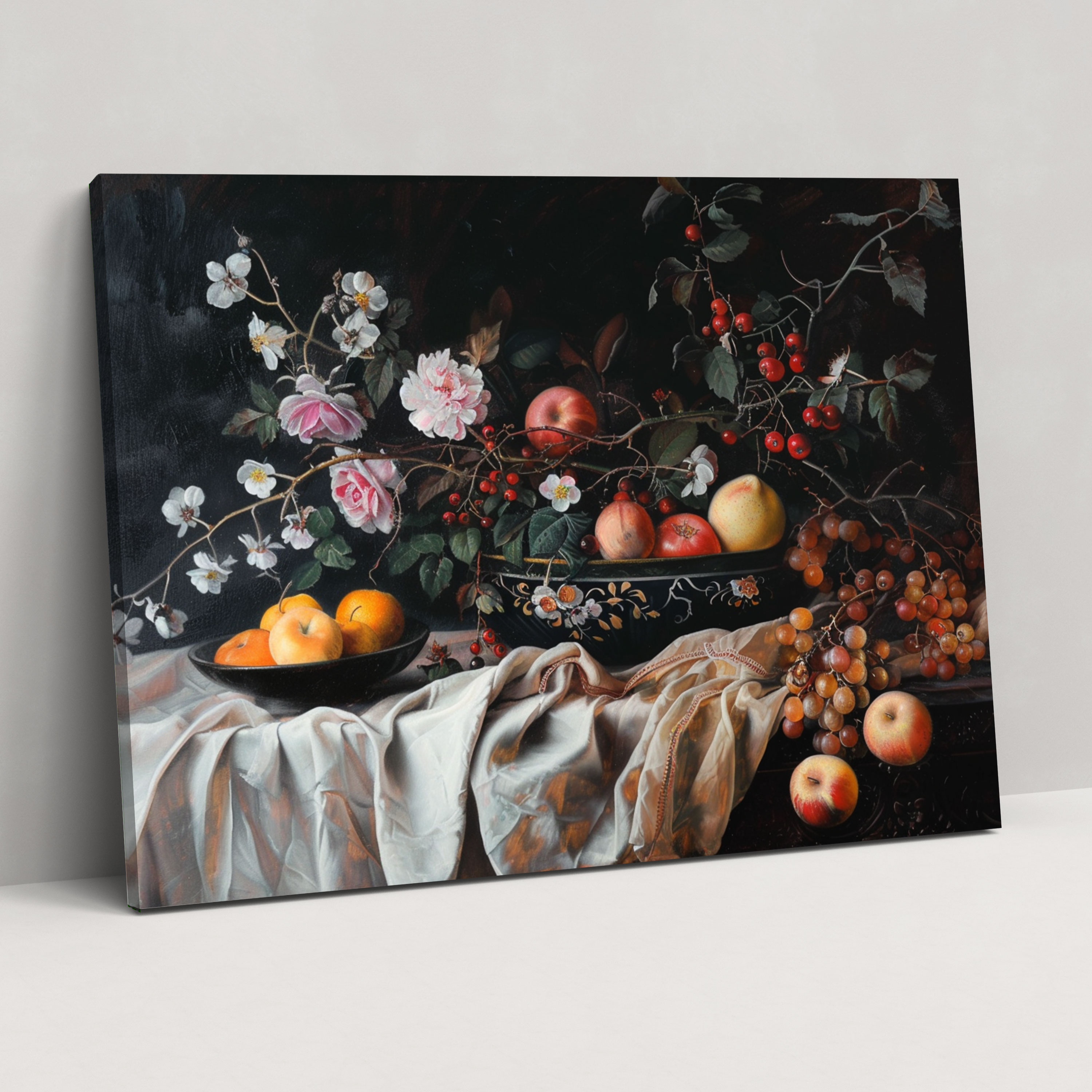 Classicism Canvas Print - Classical Still Life Painting Wall Art - Classicism, Wall Art, Wall Decoration, Canvas Print
