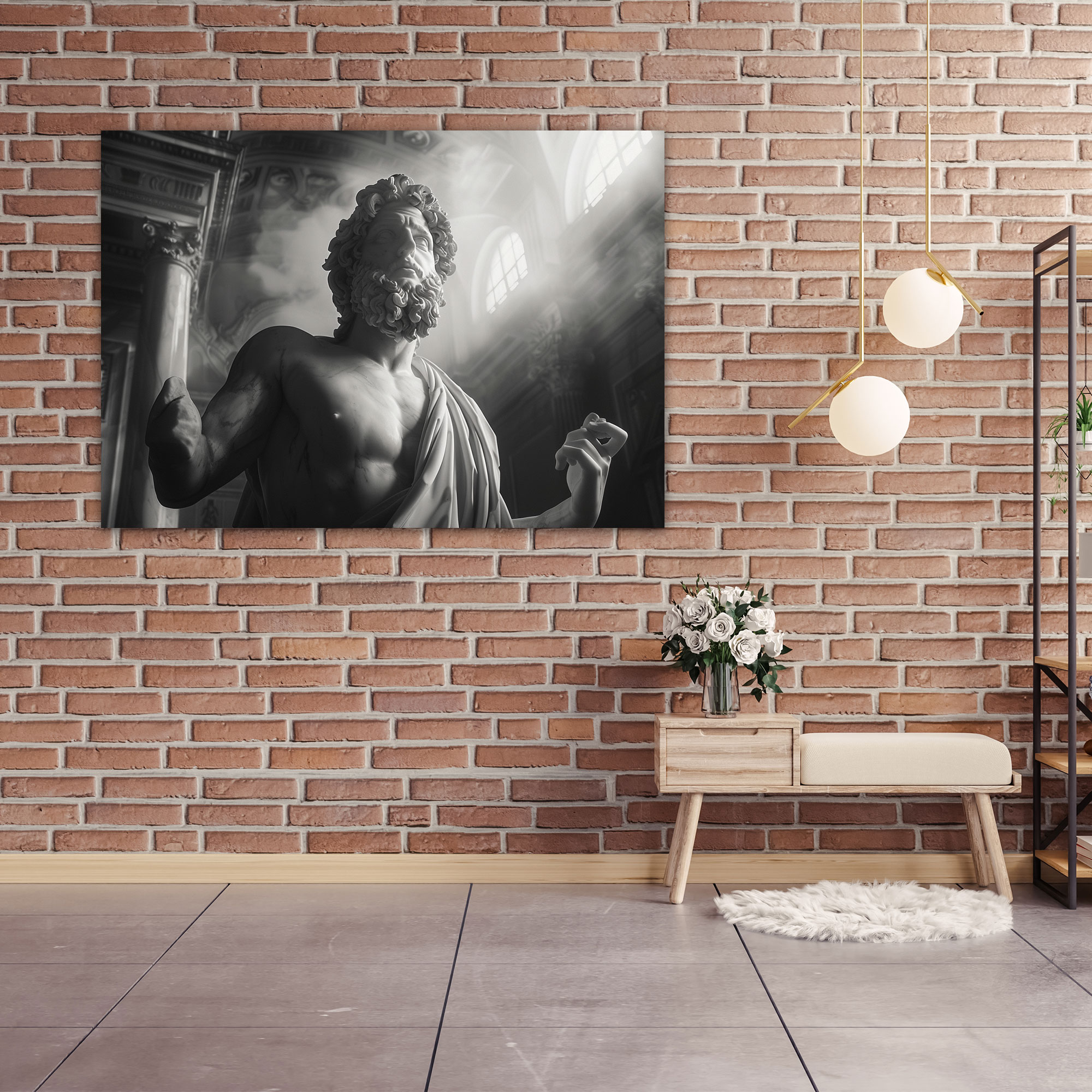 Classicism Canvas Print - Deity Sculpture Wall Art - Classicism, Wall Art, Home Decoration, Canvas Print