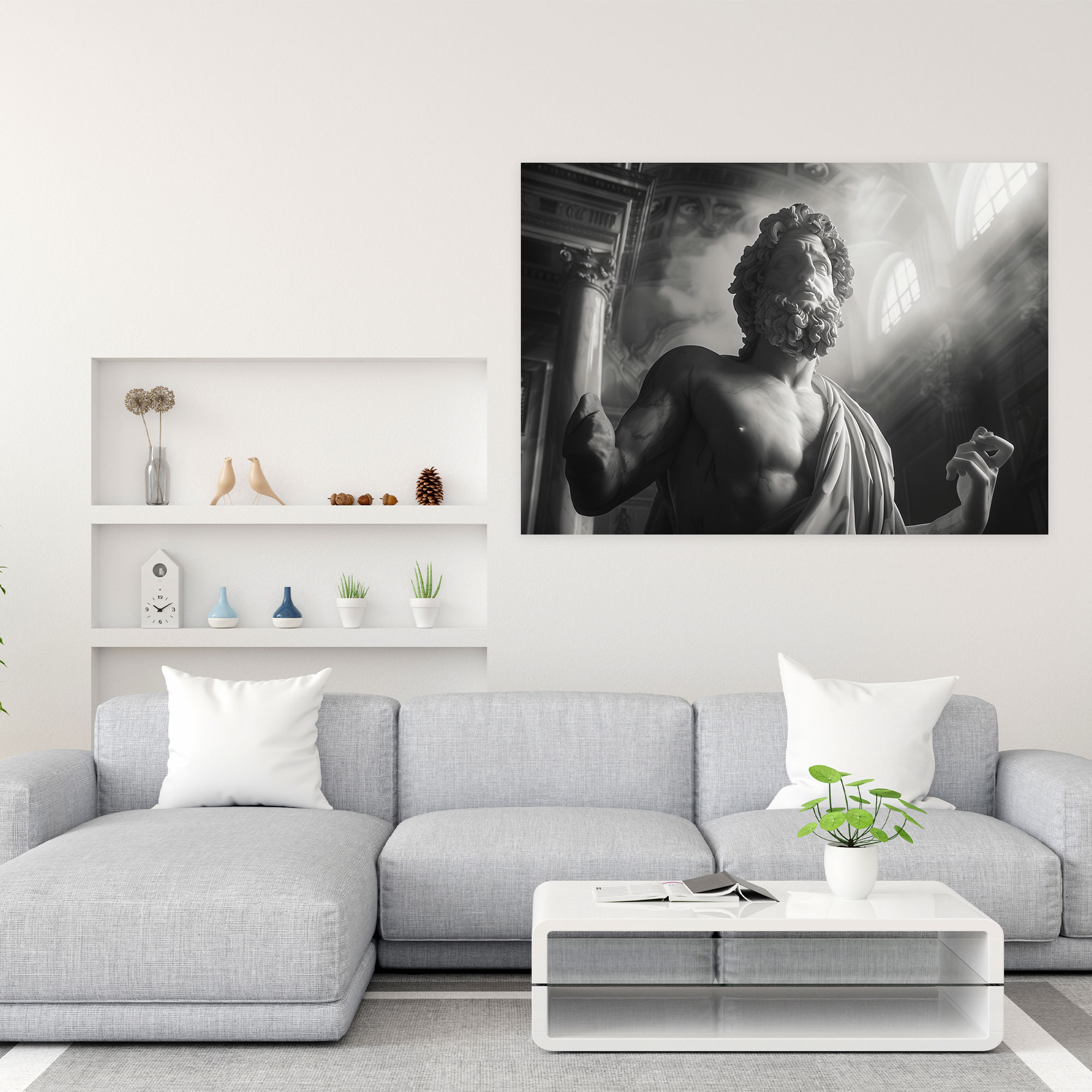 Classicism Canvas Print - Deity Sculpture Wall Art - Classicism, Wall Art, Home Decoration, Canvas Print