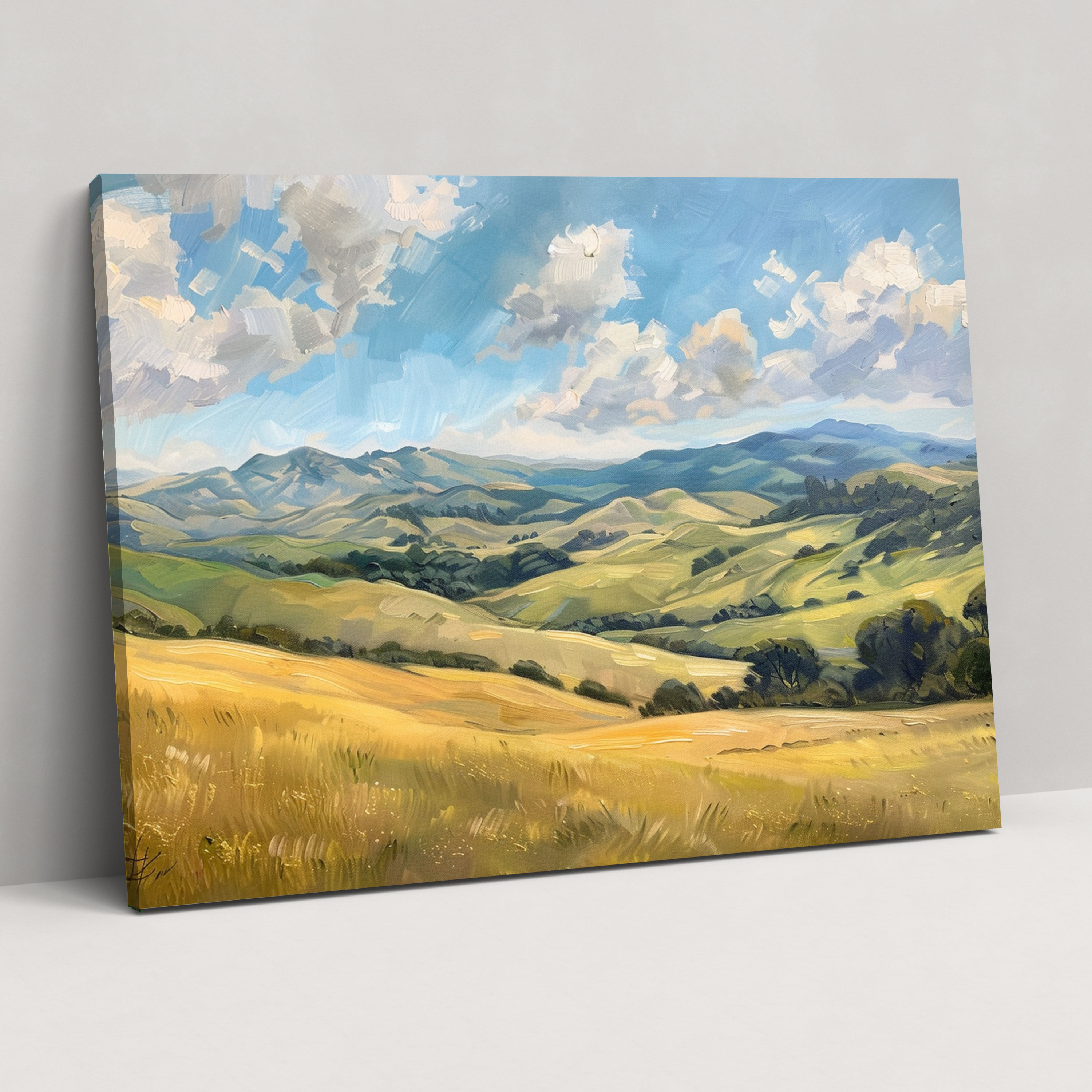 Classicism Landscape Canvas Print - Classicism, Canvas, Home Decoration, Wall Decoration