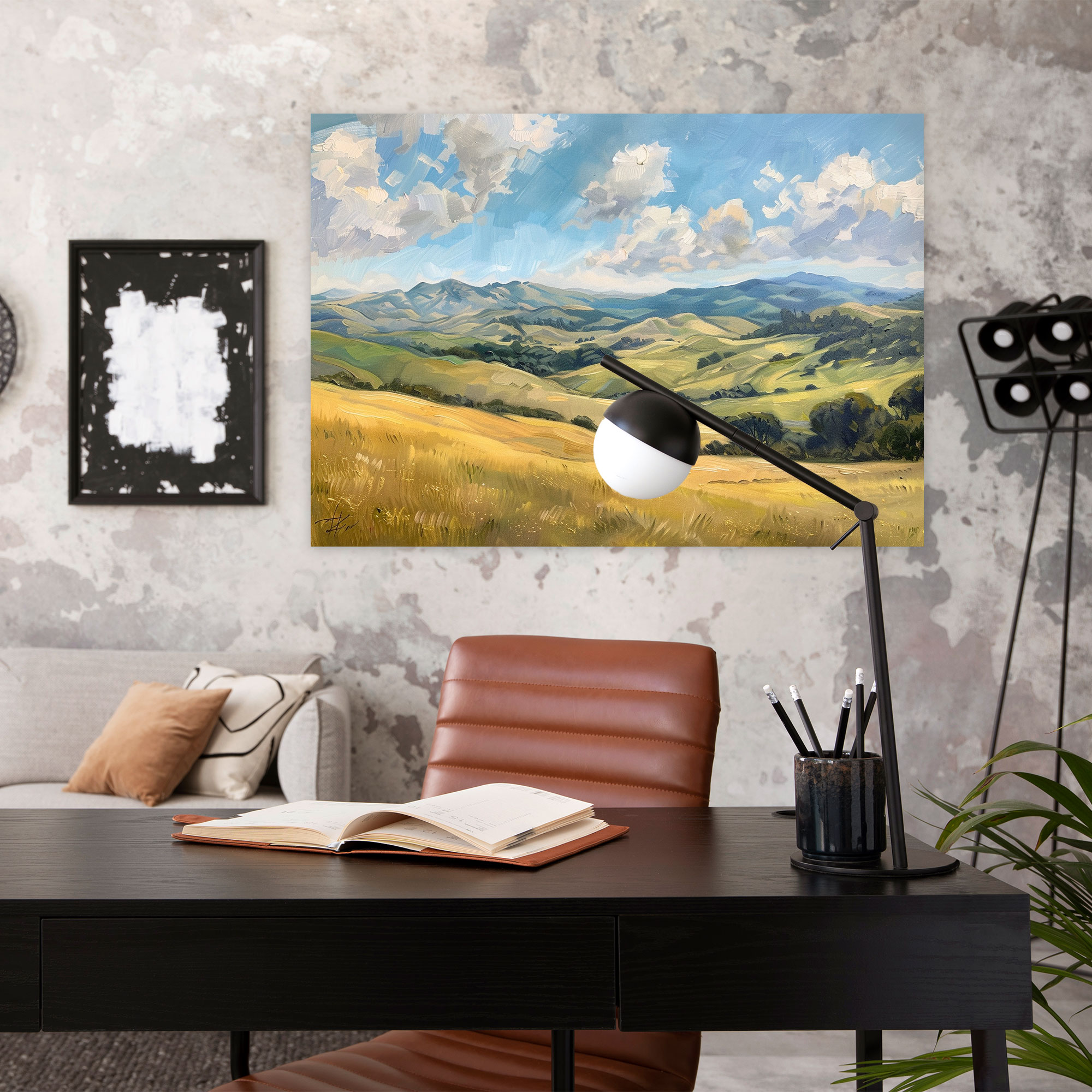 Classicism Landscape Canvas Print - Classicism, Canvas, Home Decoration, Wall Decoration