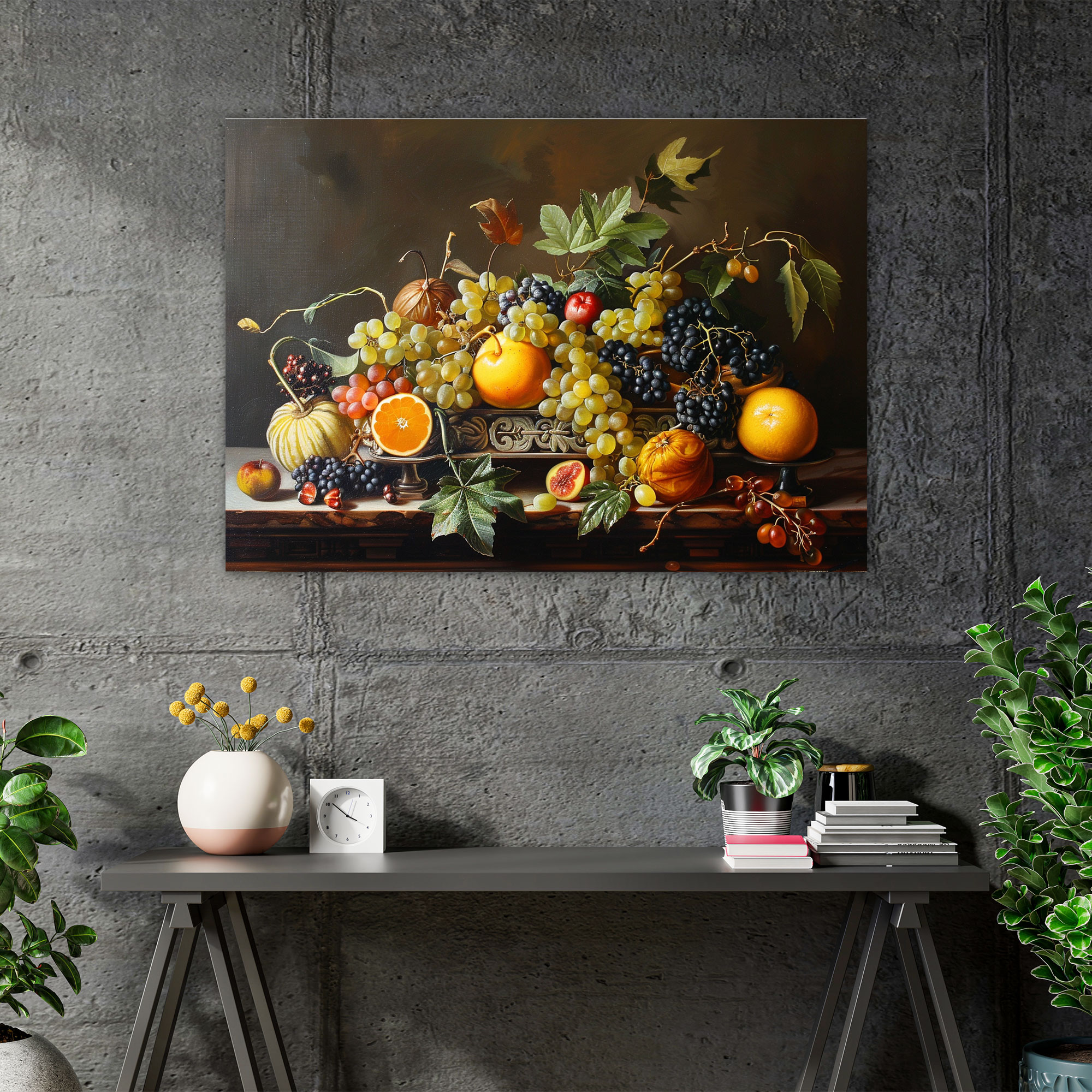 Renaissance Still Life Wall Decoration - Classicism, Canvas Wall Art, Classicism, Canvas