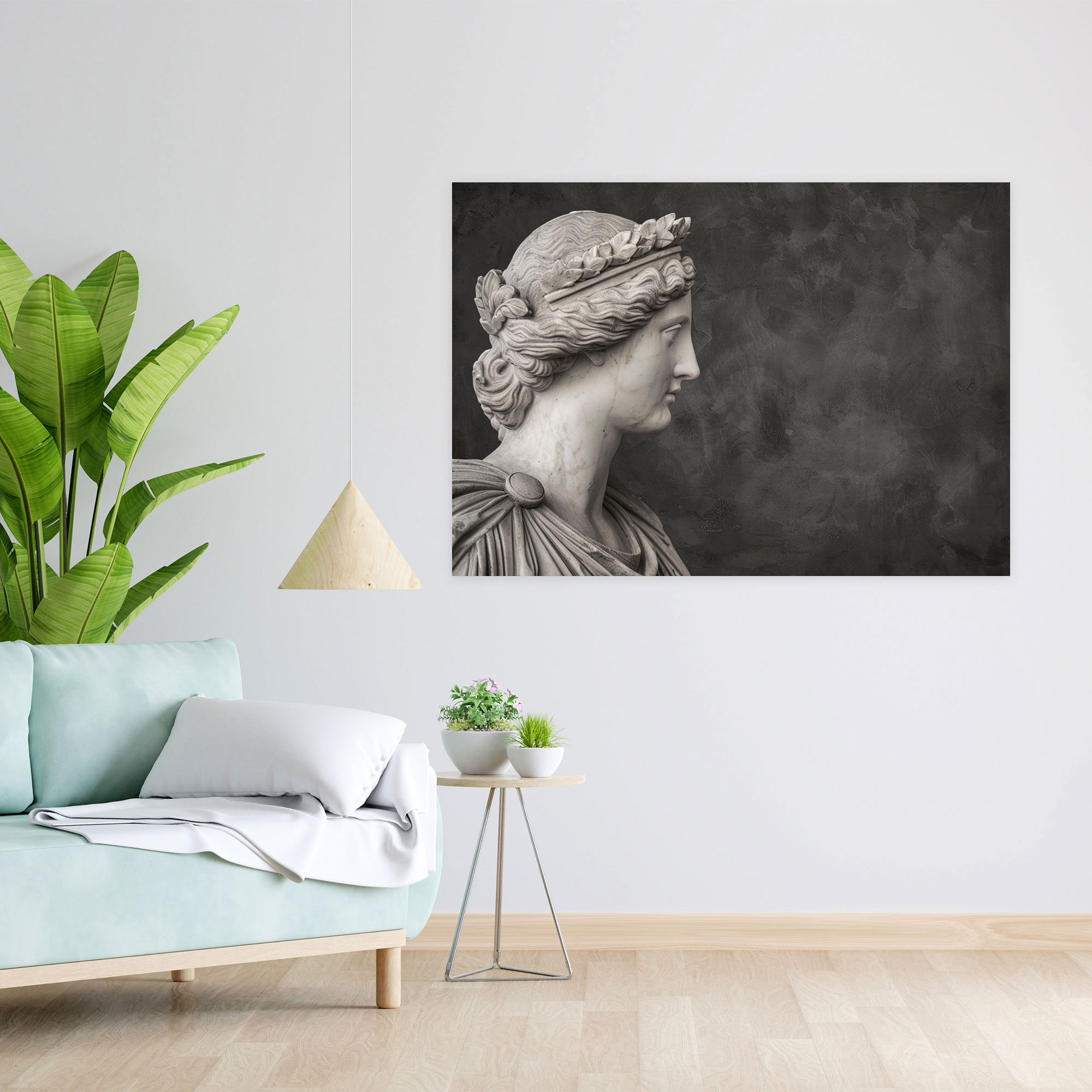 Classicism Greek Goddess Canvas Print - Classicism, Wall Decoration, Canvas Wall Art, Wall Art