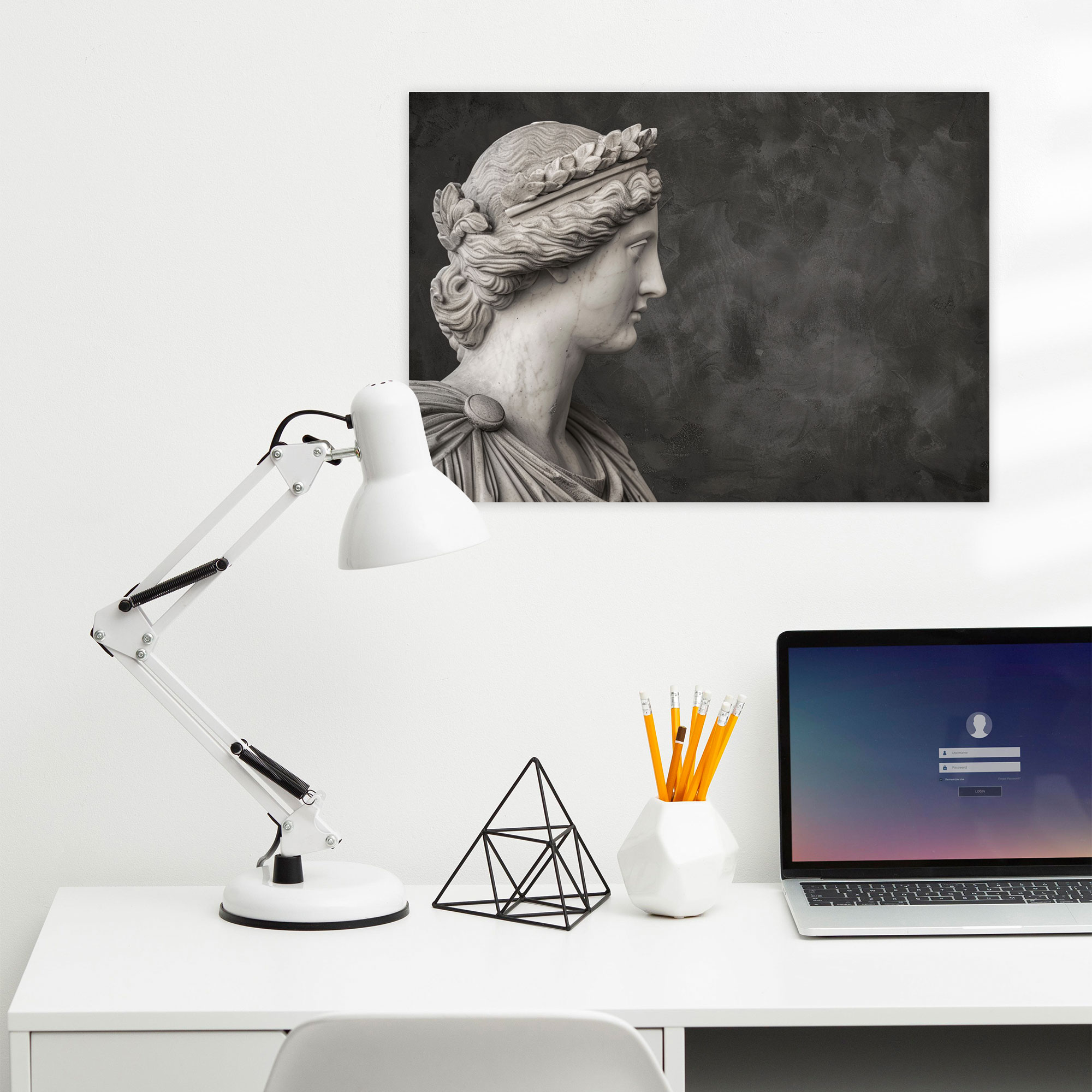 Classicism Greek Goddess Canvas Print - Classicism, Wall Decoration, Canvas Wall Art, Wall Art
