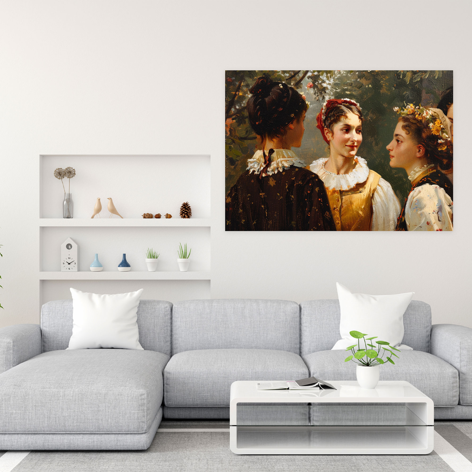 Victorian Era Canvas Print - Classicism, Canvas Print, Classicism, Wall Decoration