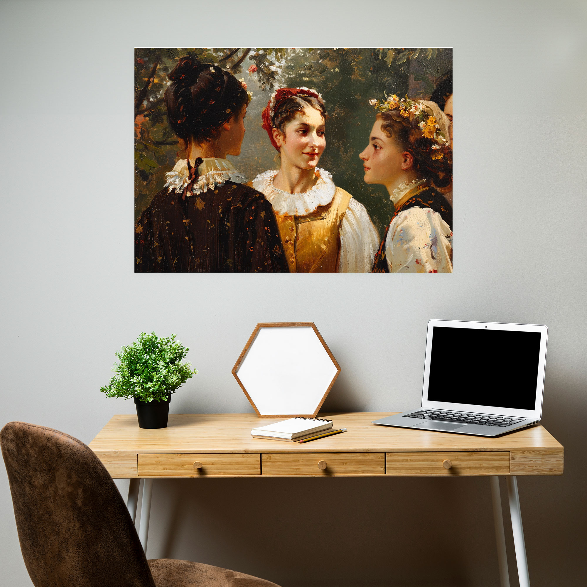 Victorian Era Canvas Print - Classicism, Canvas Print, Classicism, Wall Decoration