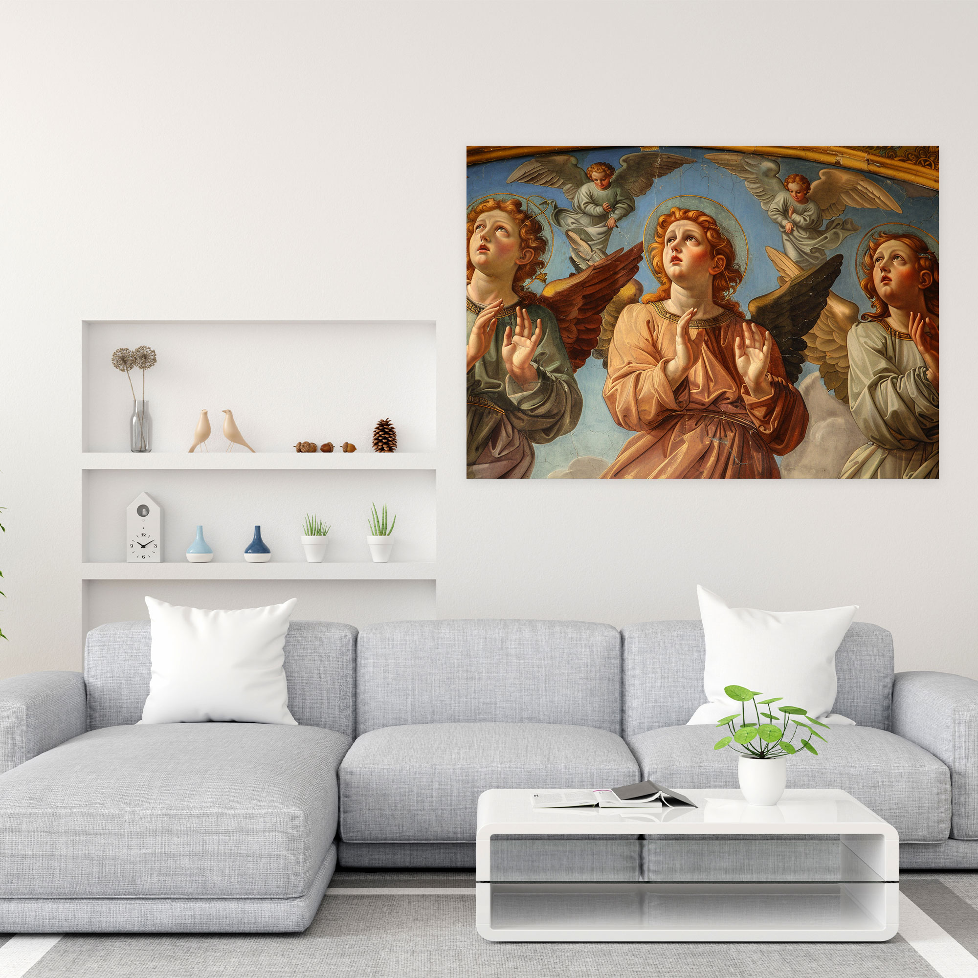 Angelic Renaissance Canvas Print - Classicism, Wall Decoration, Classicism, Canvas Print