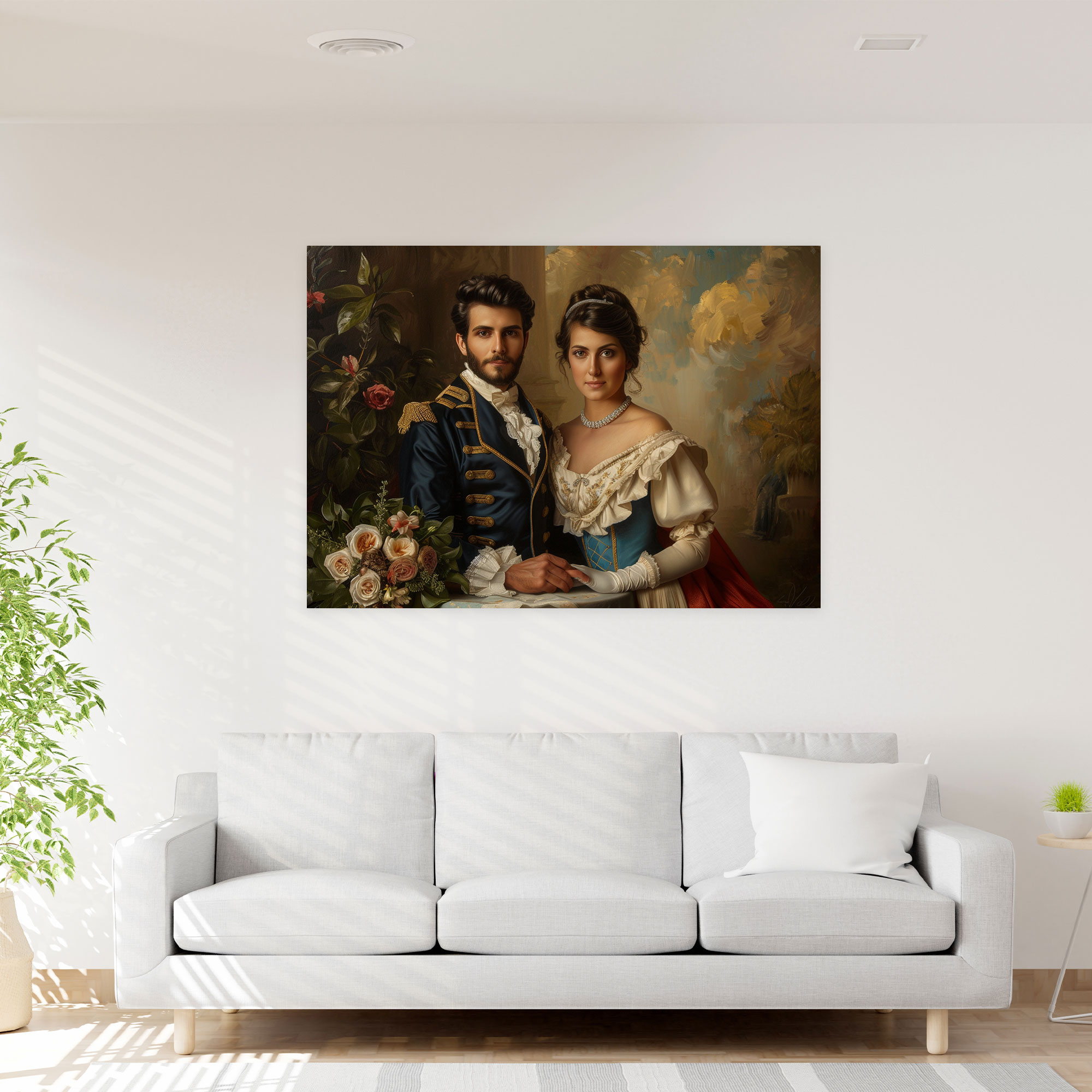 Classic Romance Canvas Print - Classicism, Canvas Print, Home Decoration, Wall Decoration