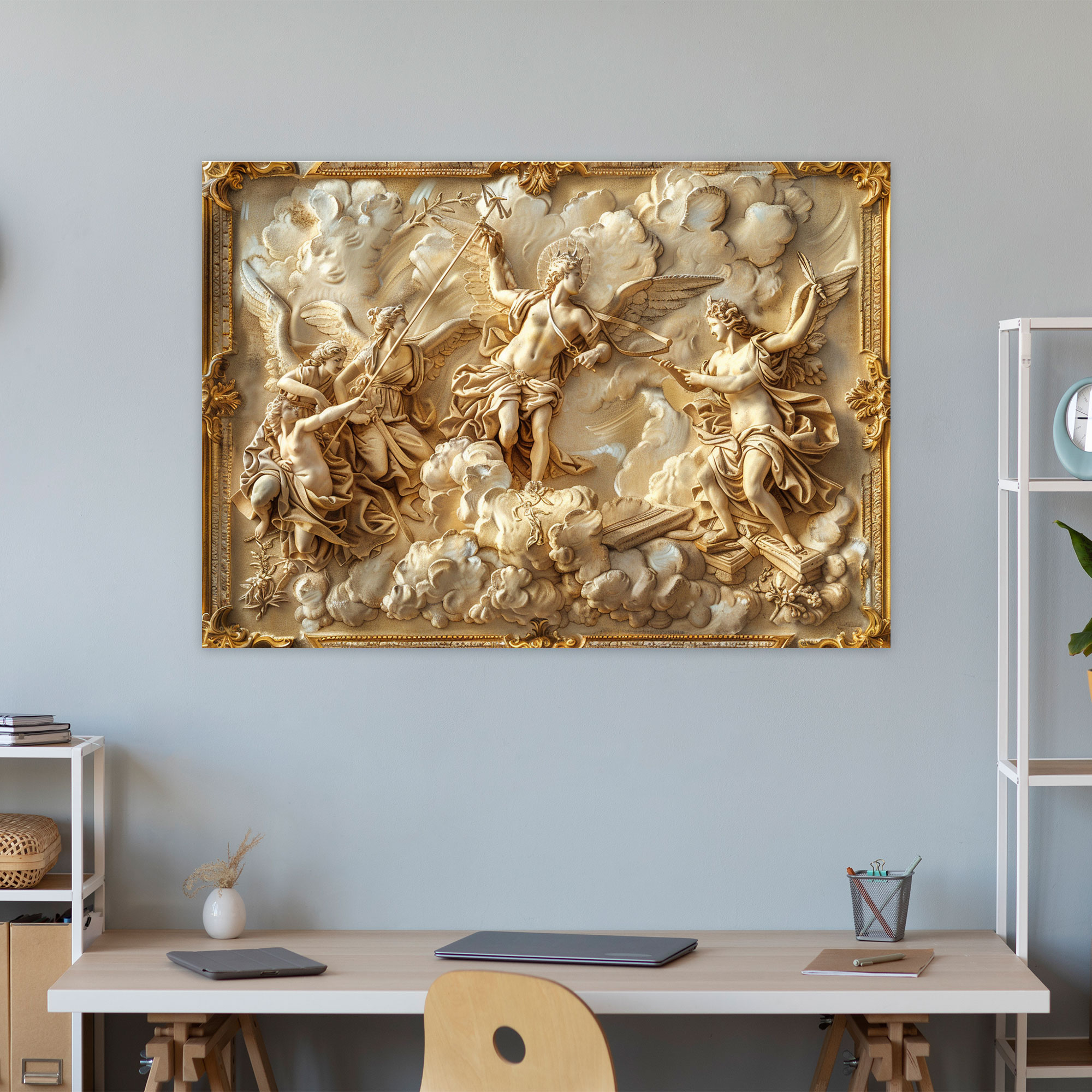 Classicism Wall Art: Mythological Scene - Classicism, Wall Art, Canvas, Canvas Wall Art
