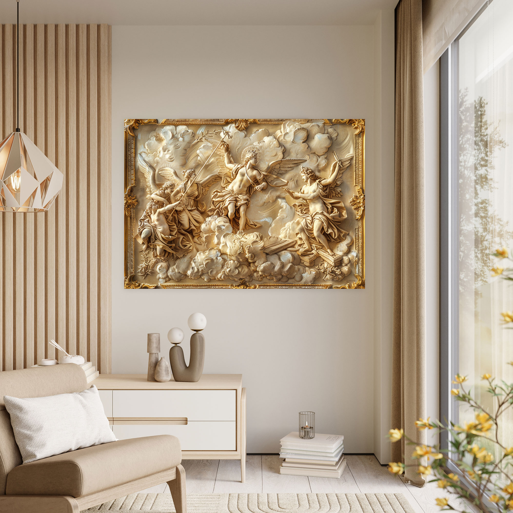Classicism Wall Art: Mythological Scene - Classicism, Wall Art, Canvas, Canvas Wall Art