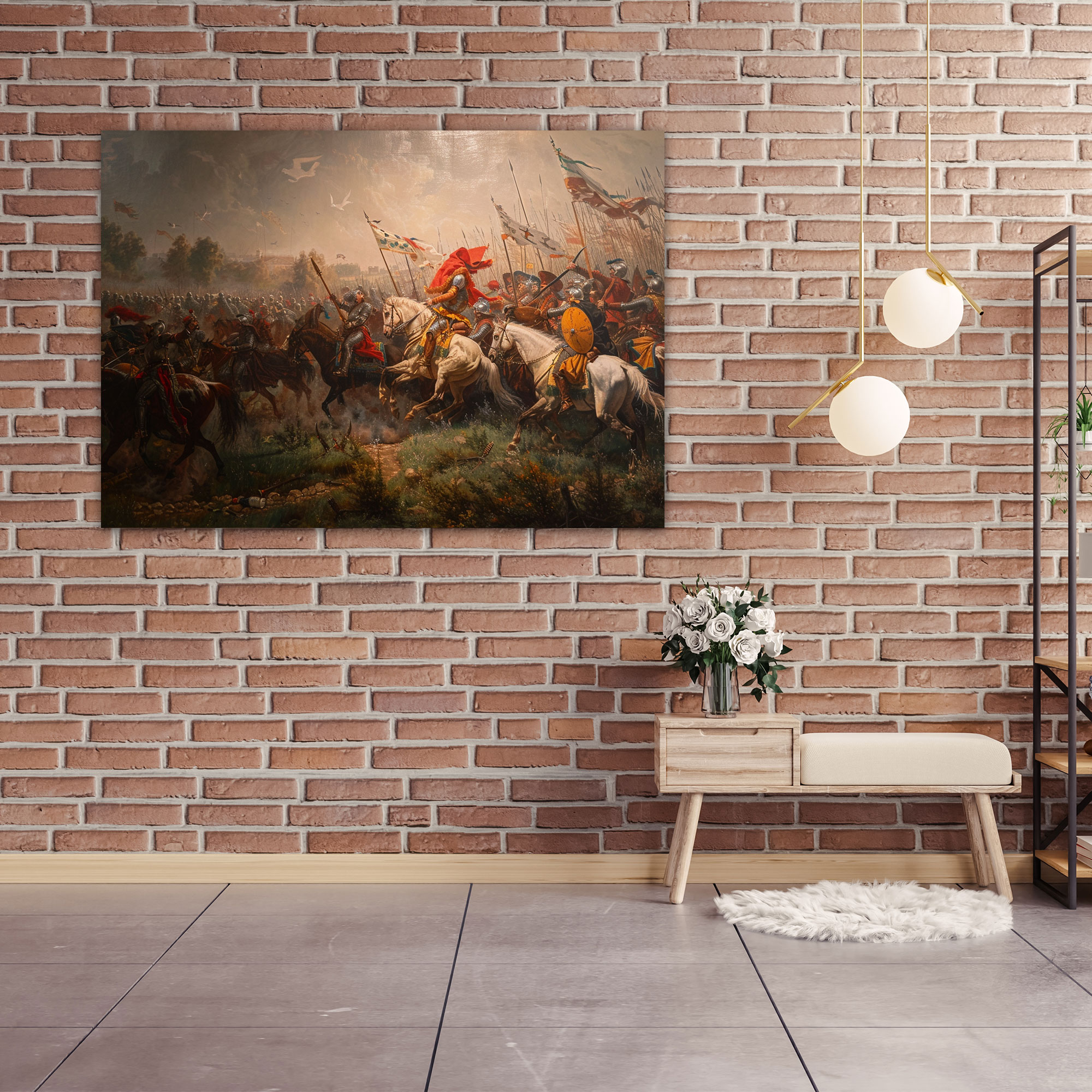 Classicism Wall Decoration: Historical Painting - Classicism, Canvas Wall Art, Canvas, Home Decoration