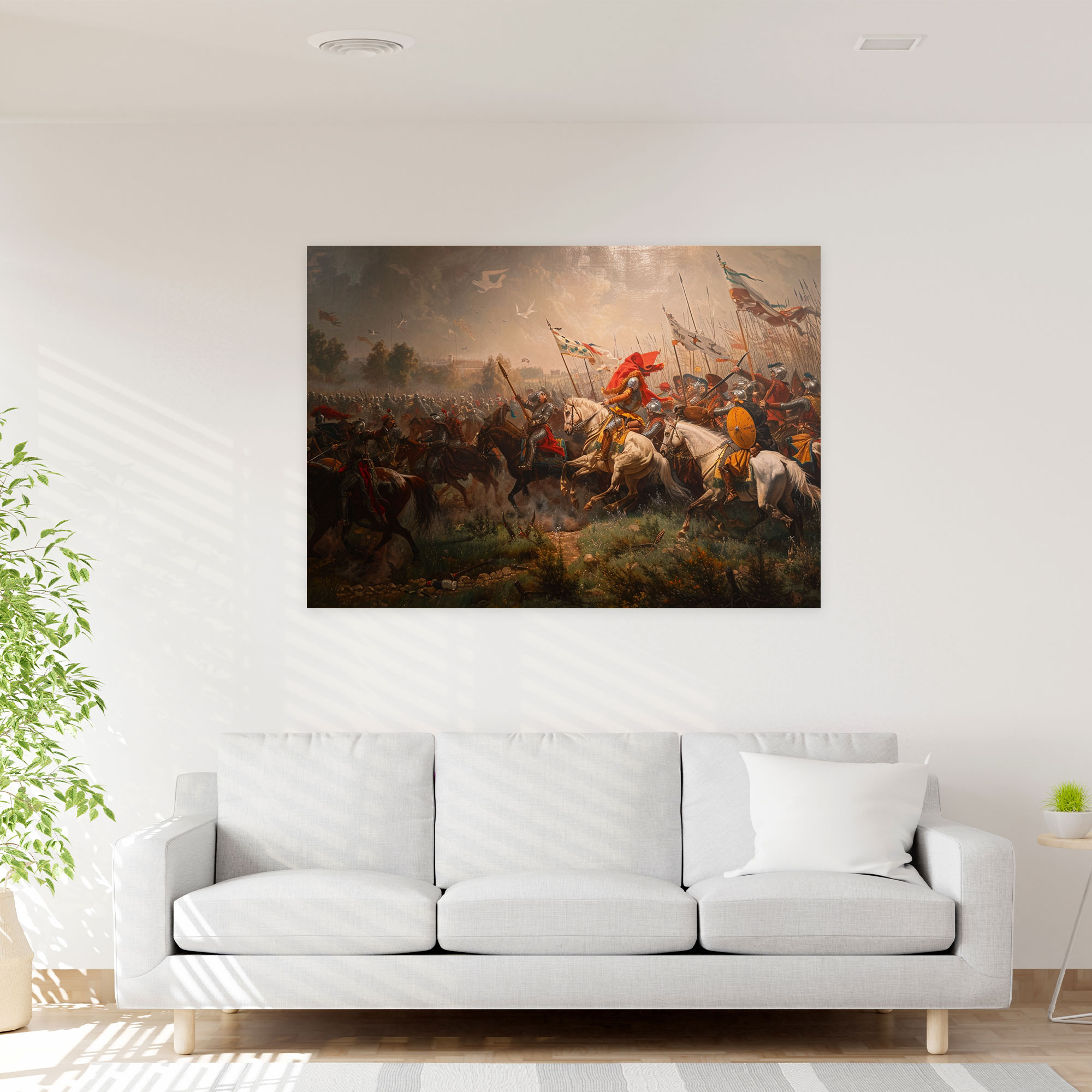Classicism Wall Decoration: Historical Painting - Classicism, Canvas Wall Art, Canvas, Home Decoration