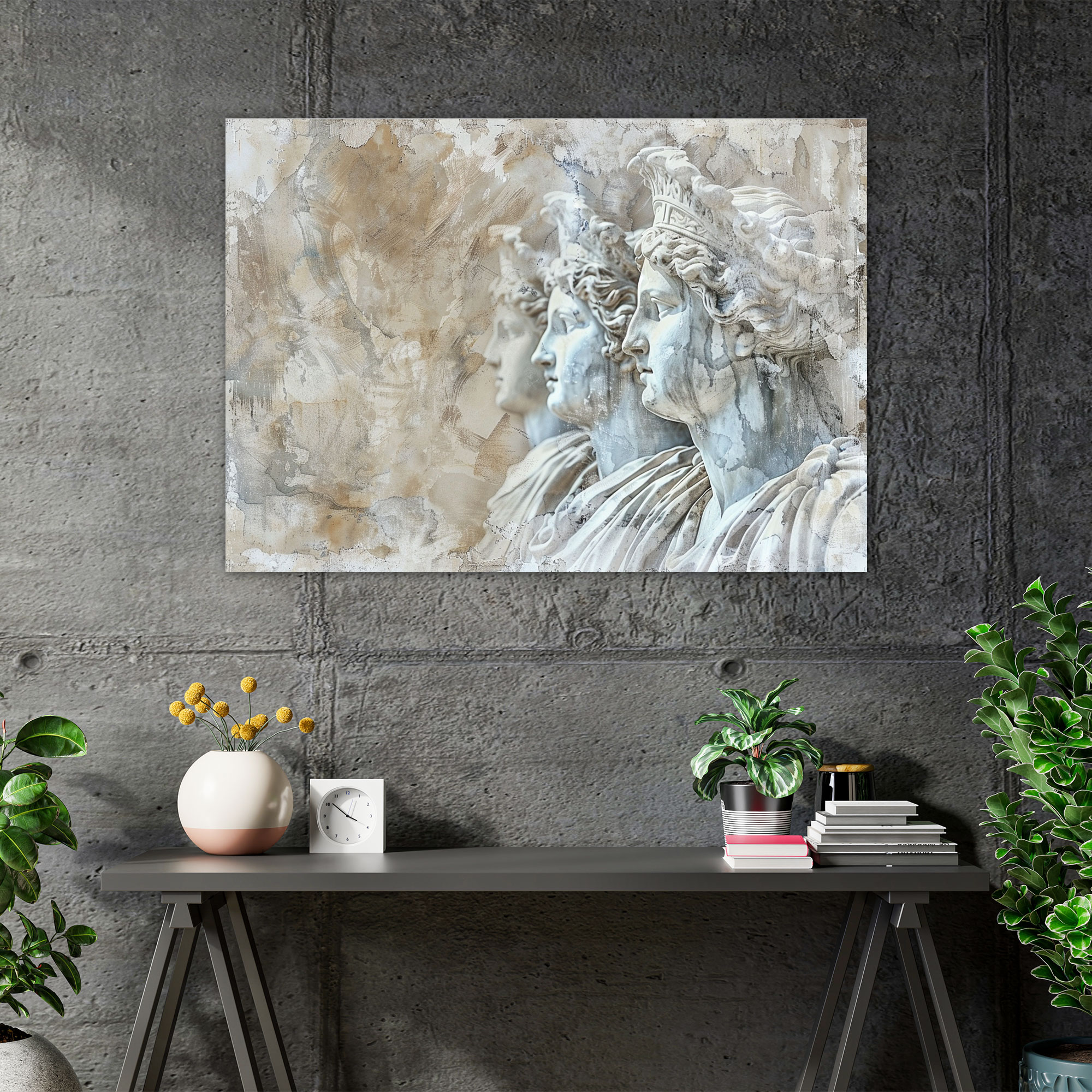 Classicism Canvas Print: Roman Inspired Artwork - Classicism, Canvas Print, Canvas Wall Art, Wall Art