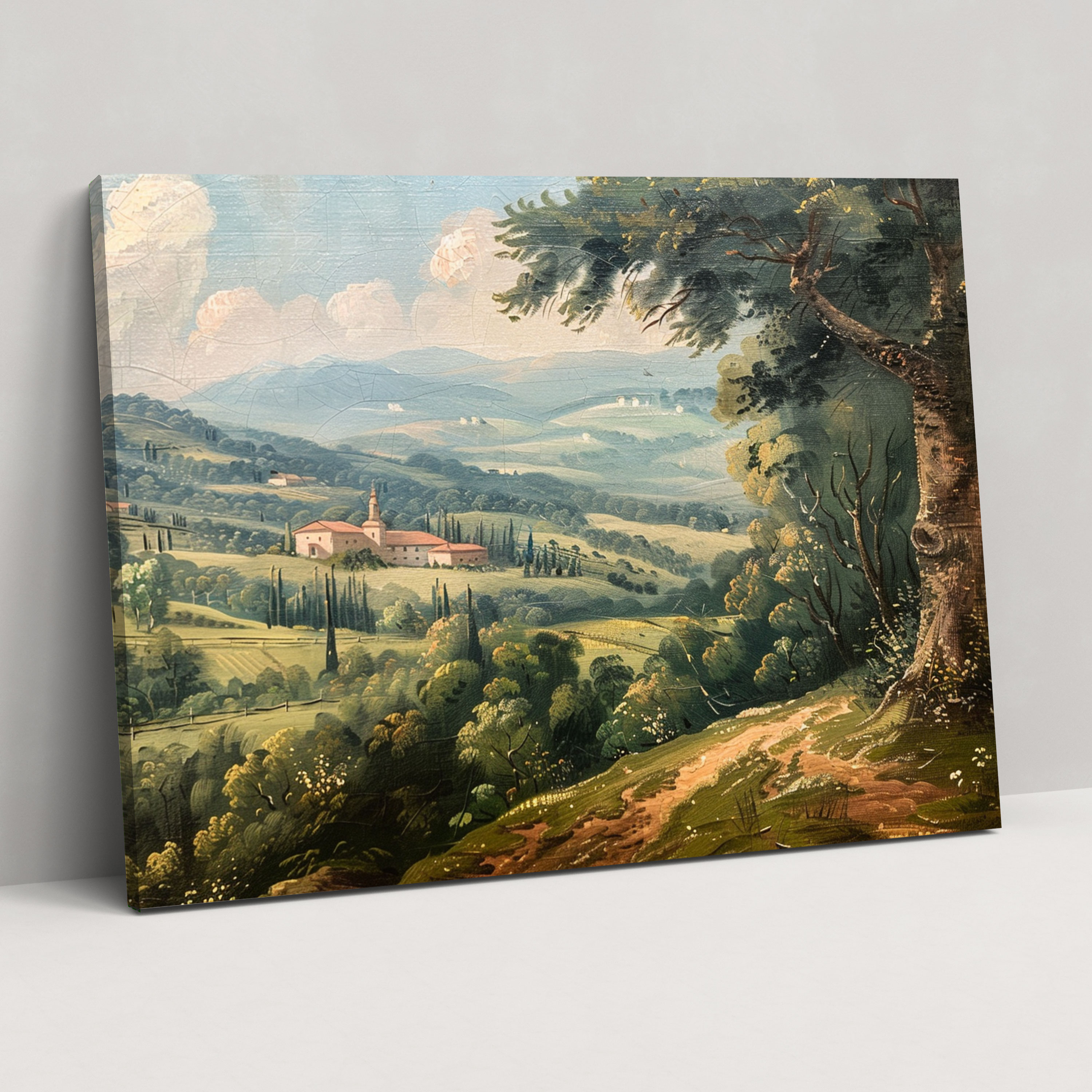 Classicism Wall Decoration: Romantic Era Landscape - Classicism, Canvas Wall Art, Home Decoration, Classicism