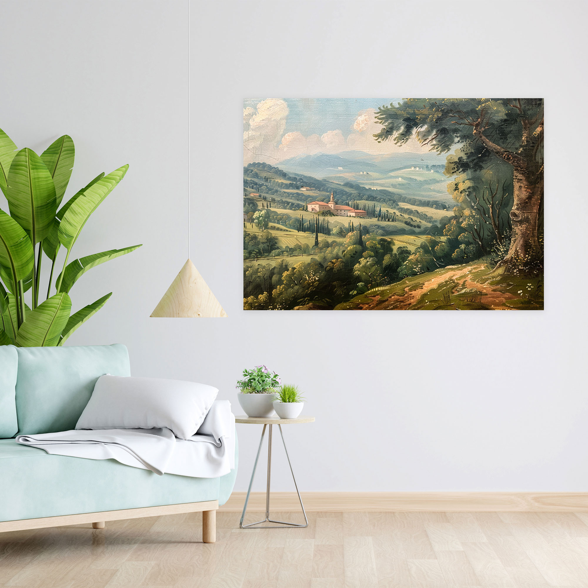Classicism Wall Decoration: Romantic Era Landscape - Classicism, Canvas Wall Art, Home Decoration, Classicism