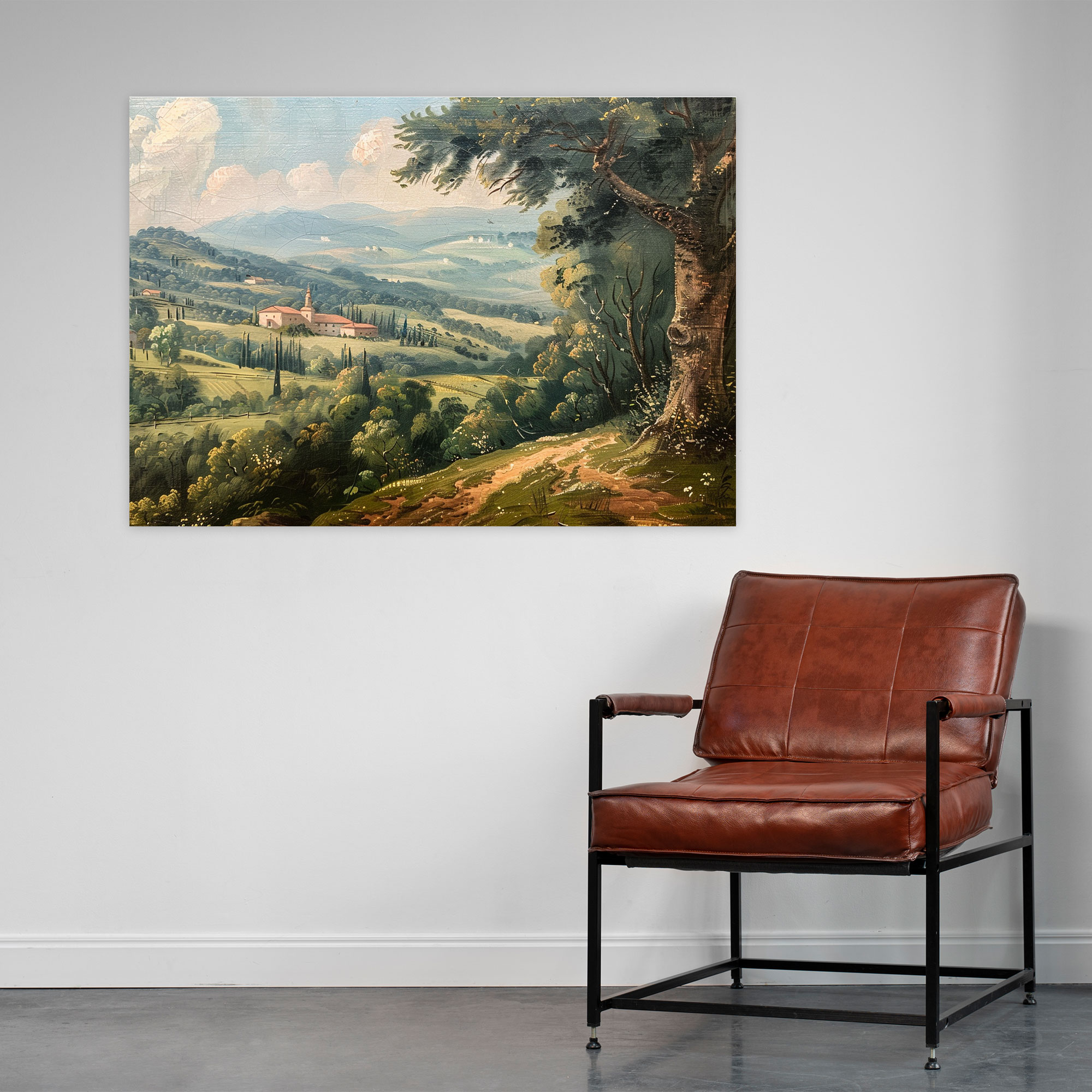 Classicism Wall Decoration: Romantic Era Landscape - Classicism, Canvas Wall Art, Home Decoration, Classicism