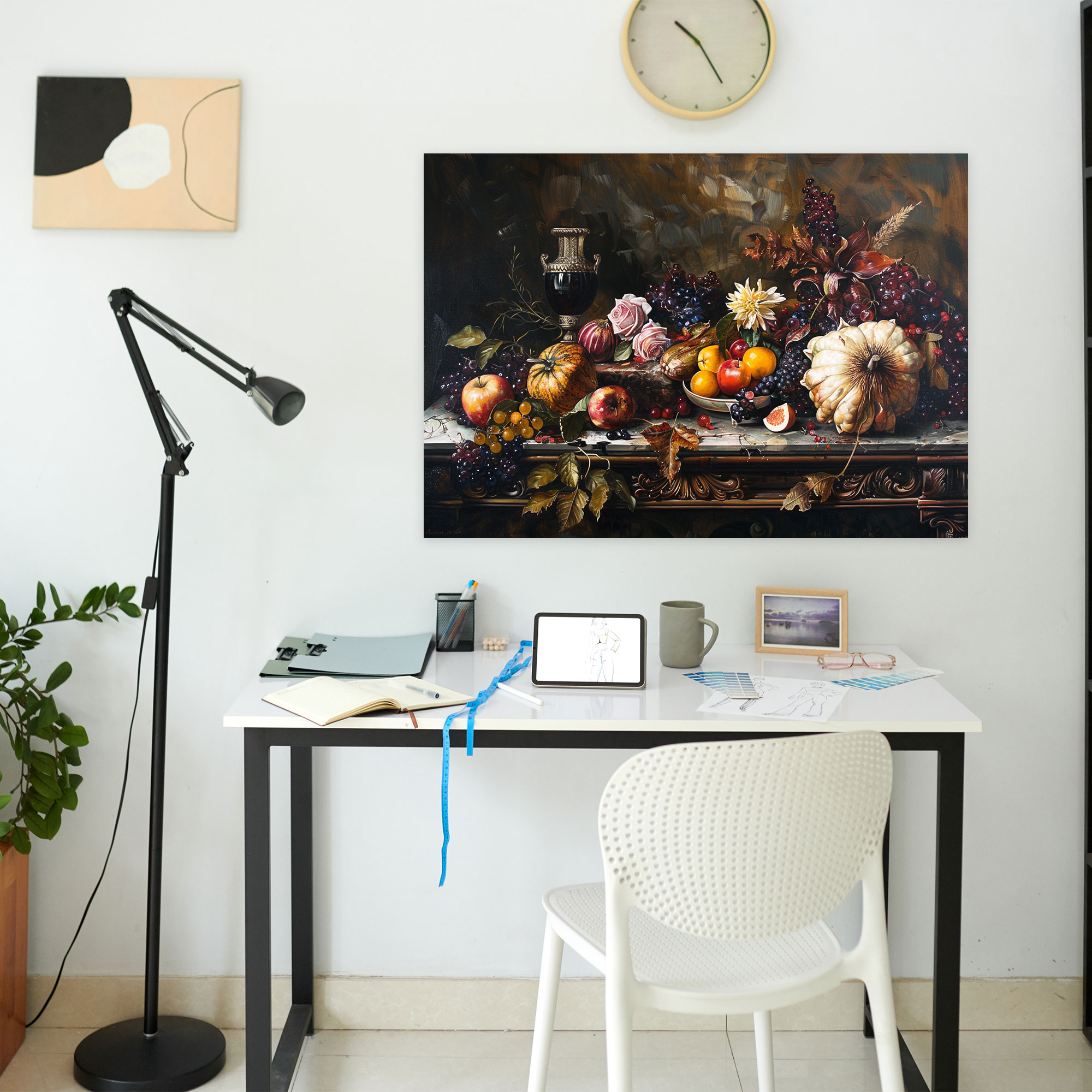 Classicism Wall Art: Baroque Still Life - Classicism, Home Decoration, Wall Decoration, Canvas Wall Art