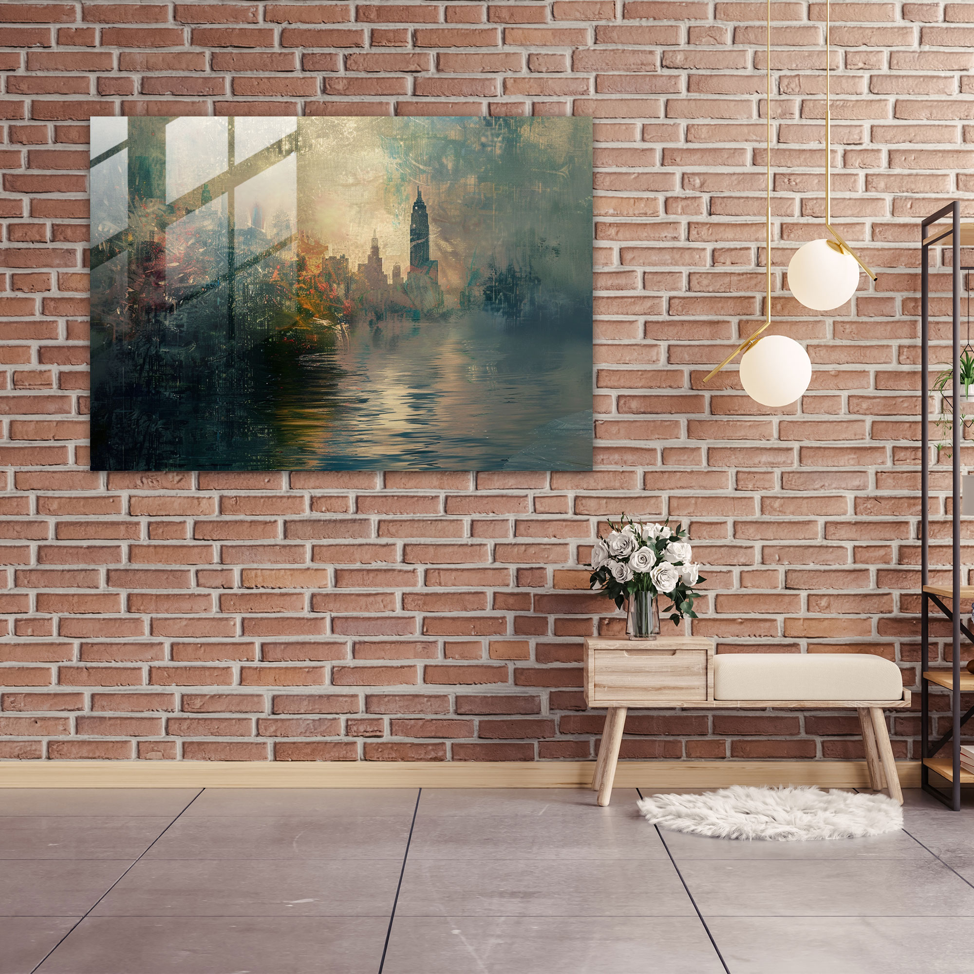 Claude Monet Cityscape Glass Wall Art - Claude Monet, Wall Decoration, Glass Art, Claude Monet