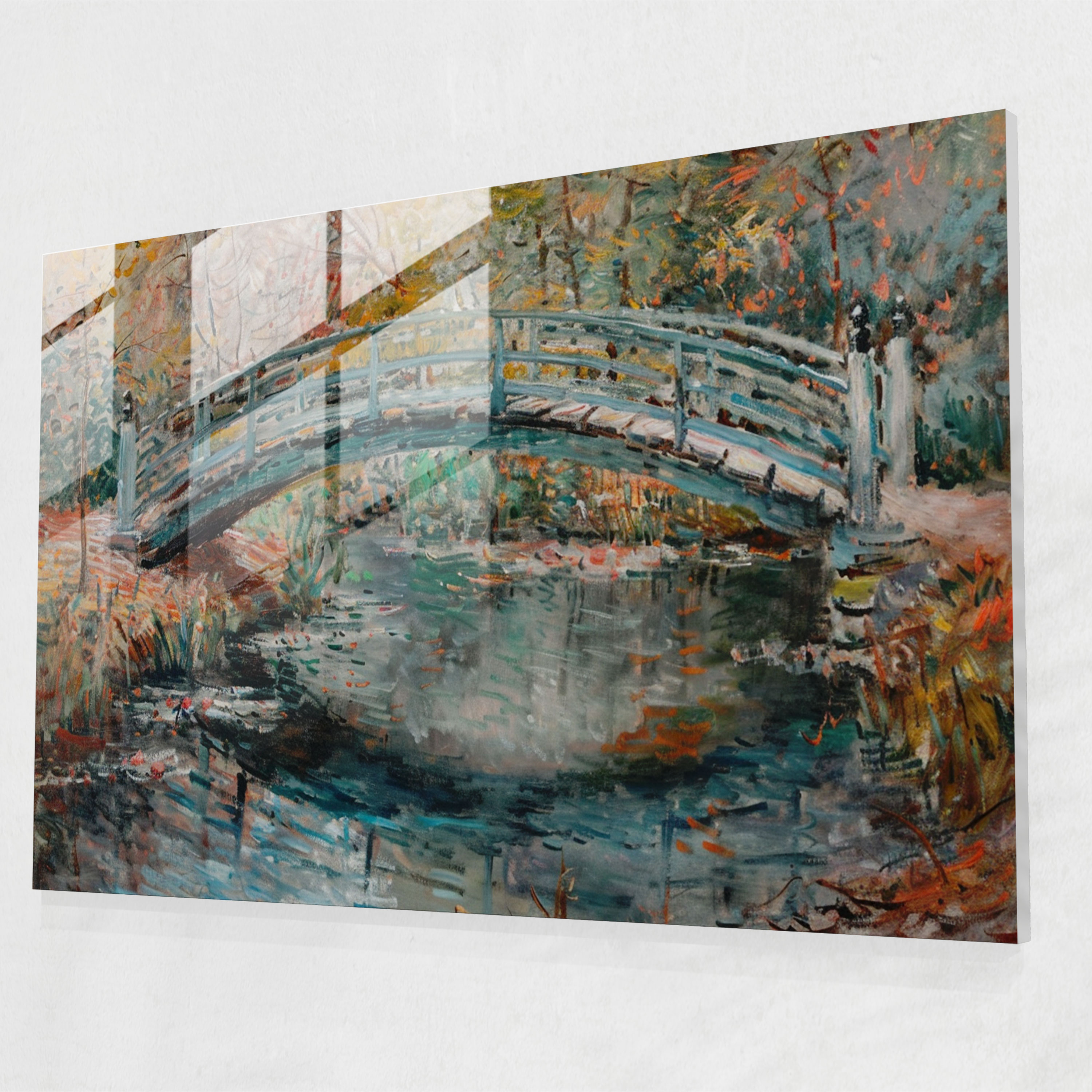 The Japanese Bridge Claude Monet Wall Decoration - Claude Monet, Home Decoration, Wall Decoration, Claude Monet