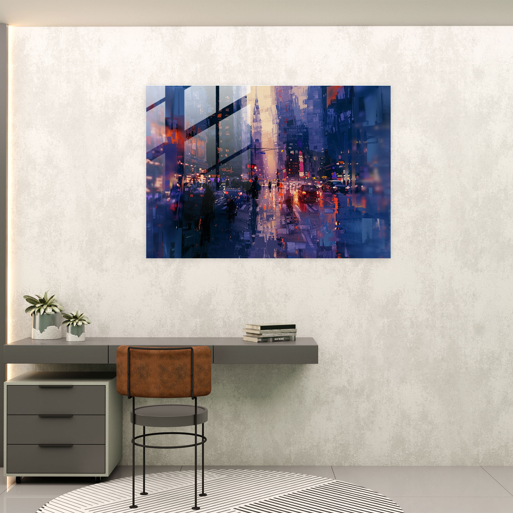 Cityscape Glass Print - Claude Monet, Claude Monet, Modern Art, Glass Wall Art