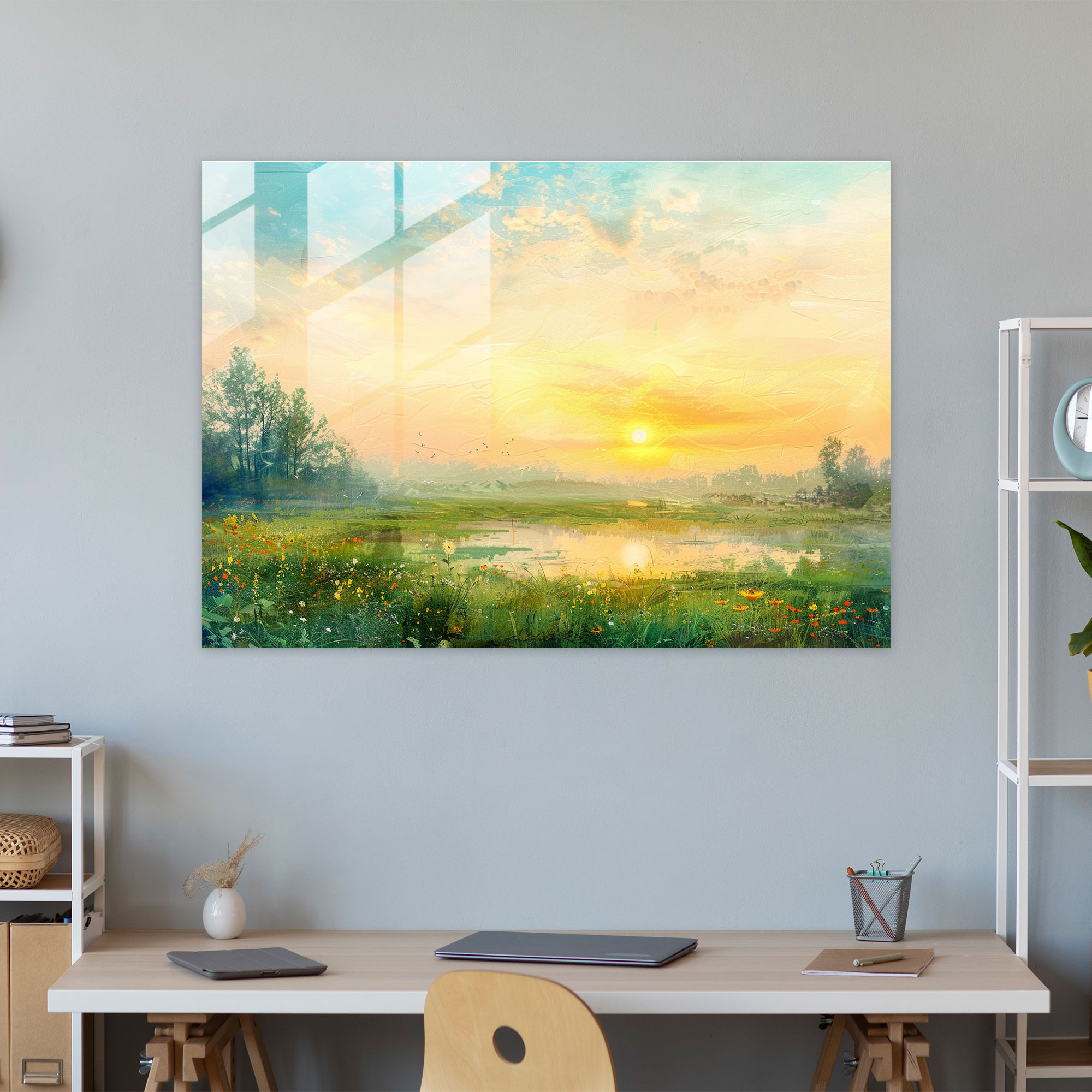 Claude Monet Glass Print Wall Art - Claude Monet, Glass Wall Art, Modern Art, Glass Art