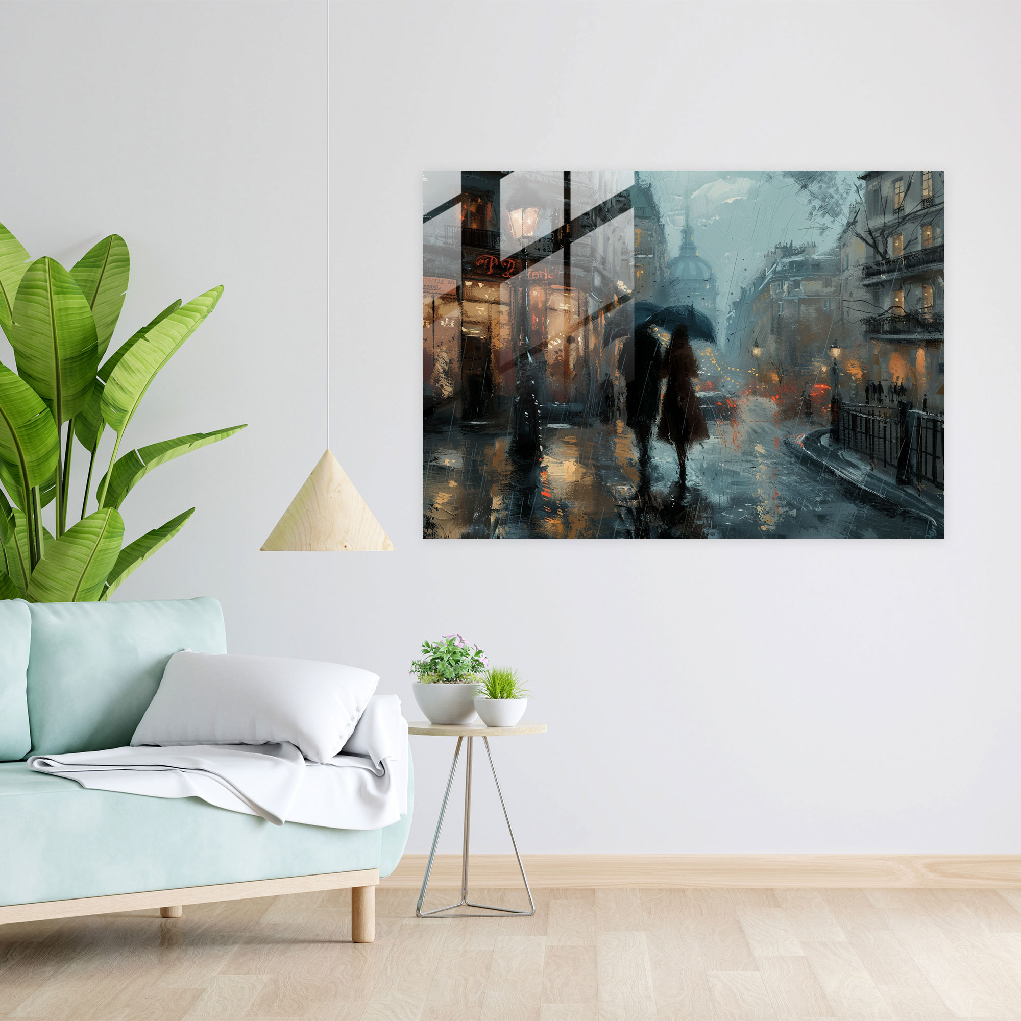 Claude Monet Glass Print Wall Decoration - Claude Monet, Glass Wall Art, Claude Monet, Modern Art