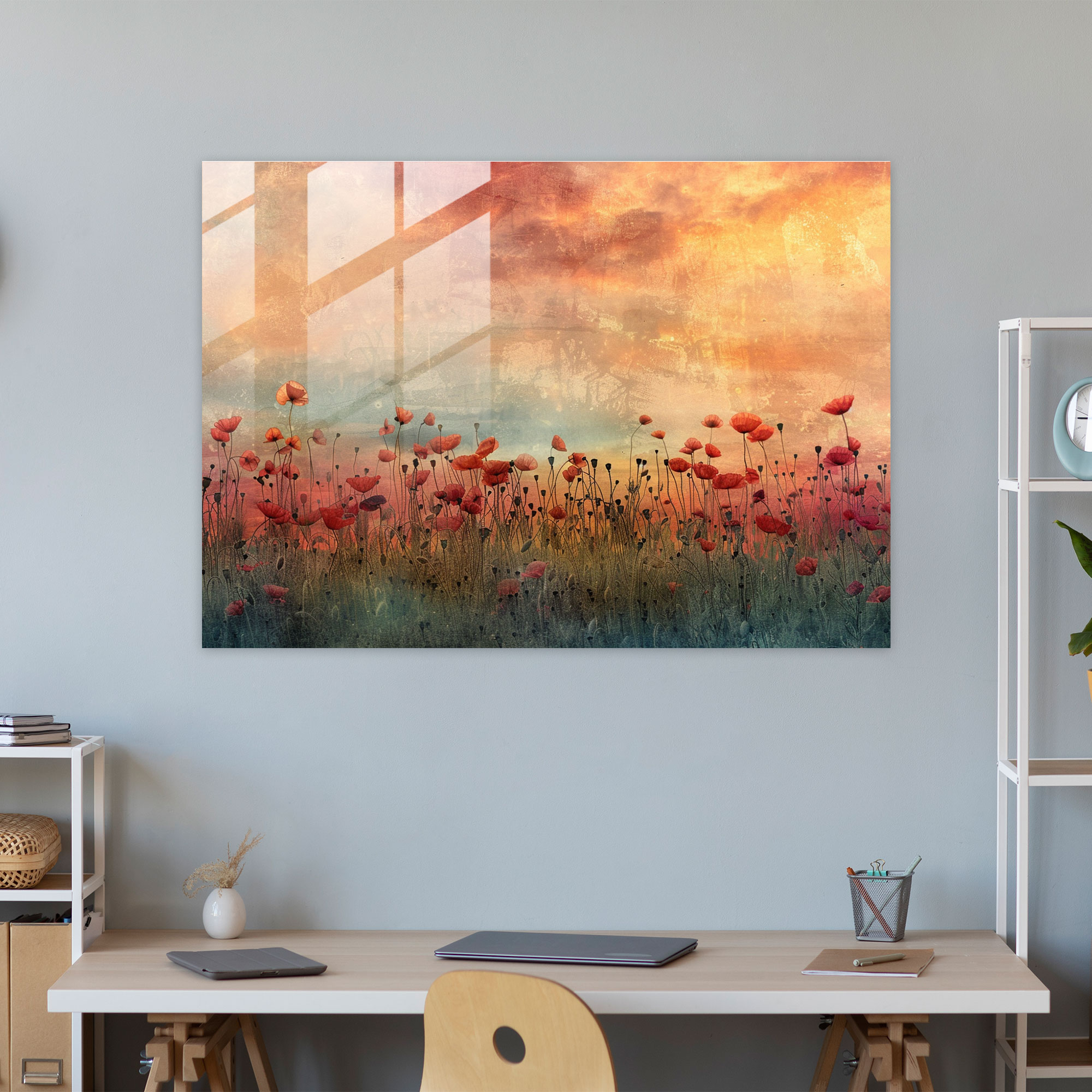 Claude Monet Glass Print Home Decoration - Claude Monet, Modern Art, Glass Art, Glass Wall Art