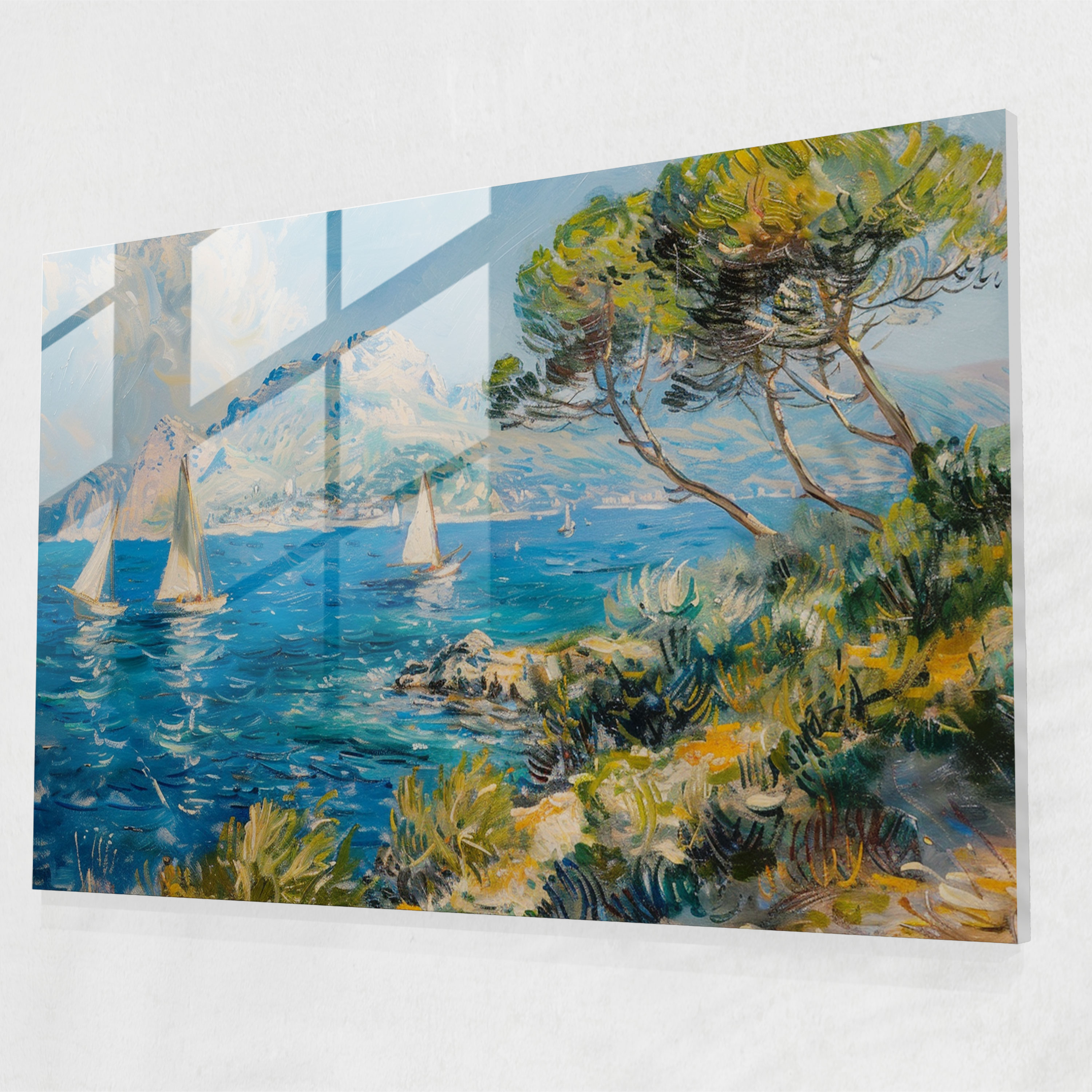 Claude Monet Glass Print Wall Art - Claude Monet, Home Decoration, Modern Art, Glass Art
