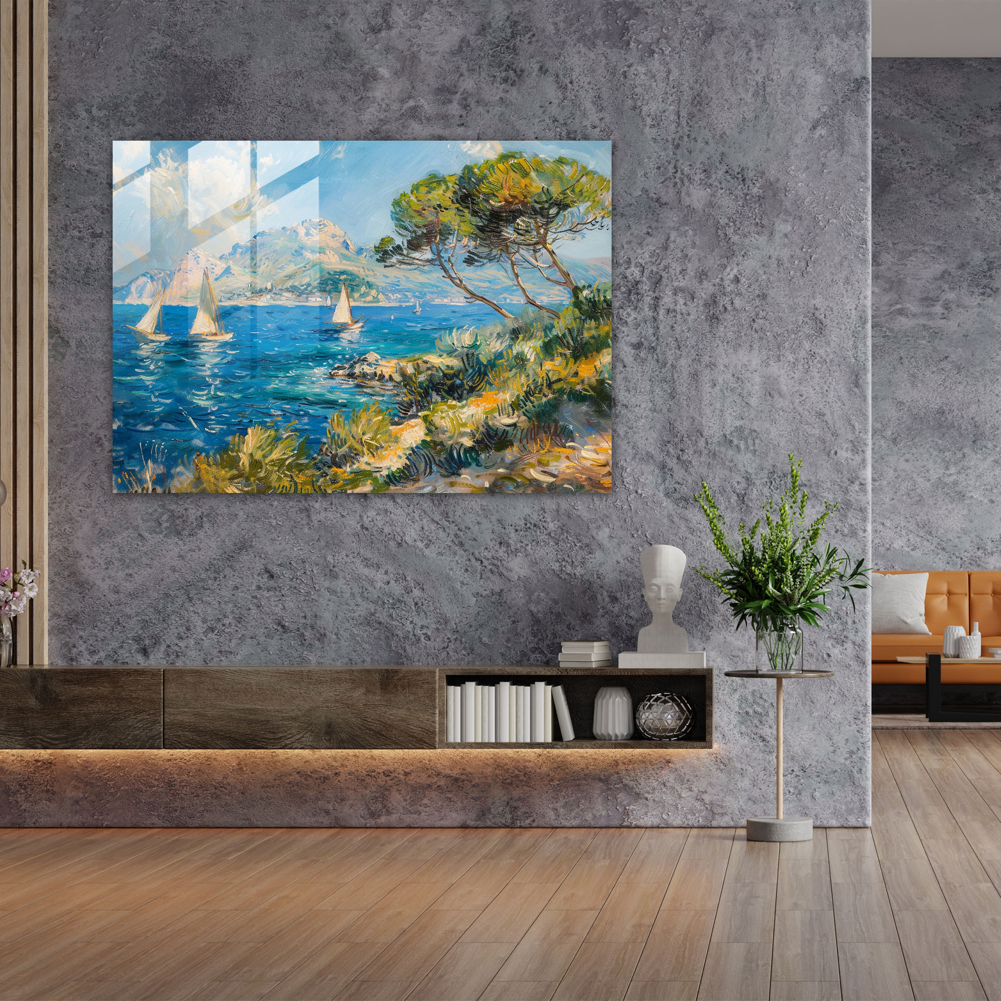 Claude Monet Glass Print Wall Art - Claude Monet, Home Decoration, Modern Art, Glass Art