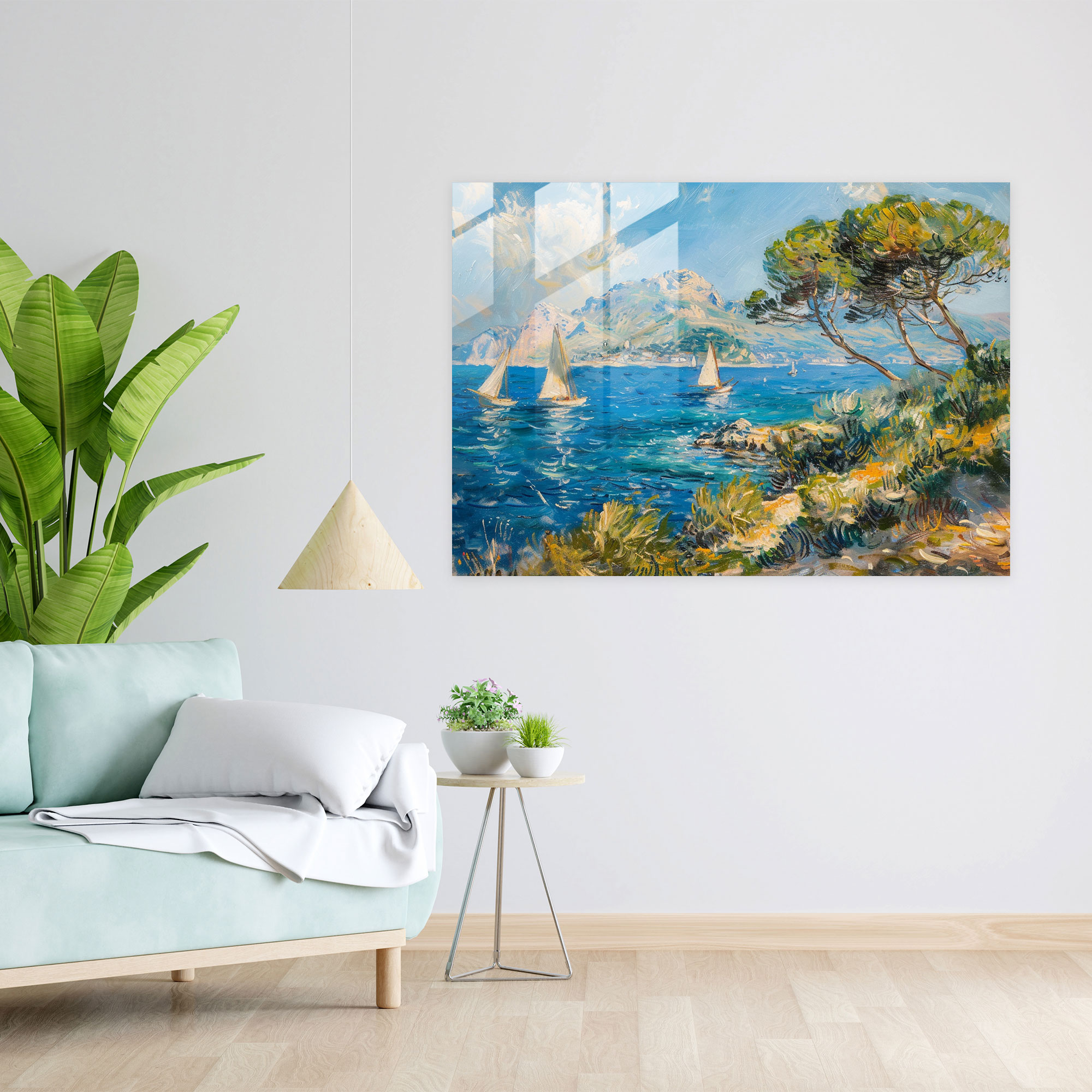 Claude Monet Glass Print Wall Art - Claude Monet, Home Decoration, Modern Art, Glass Art