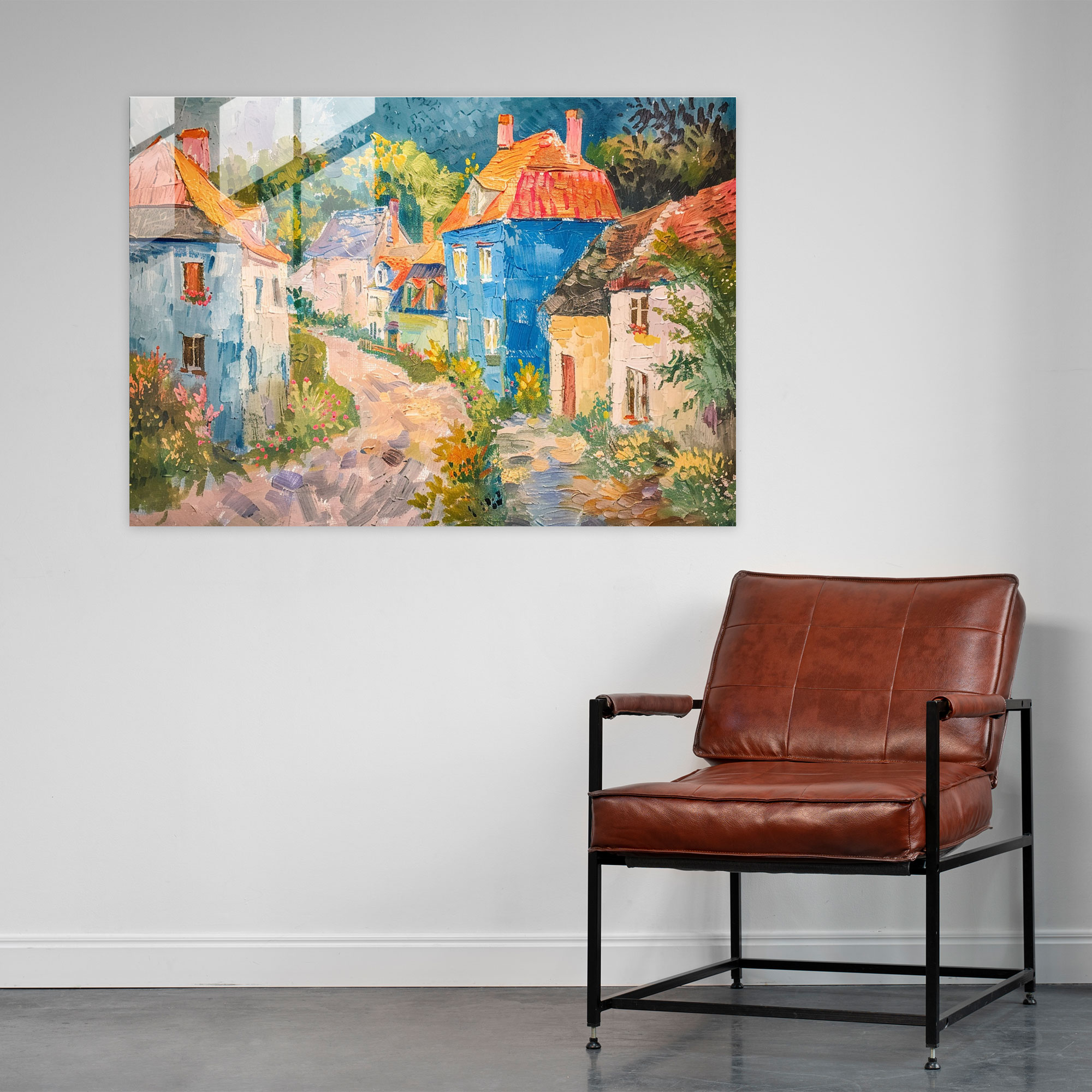 Claude Monet Glass Print Home Decoration - Claude Monet, Home Decoration, Glass Print, Glass Wall Art