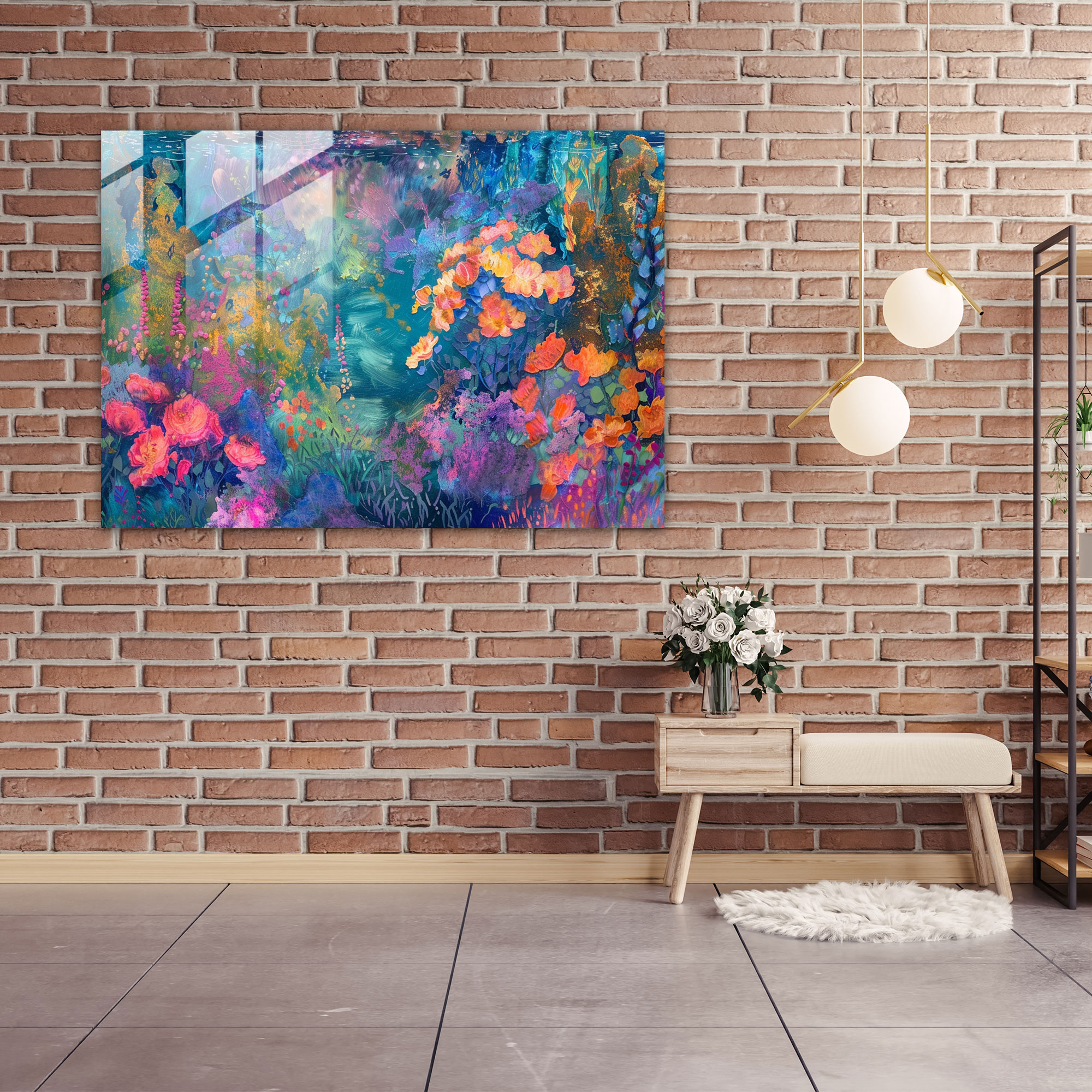 Claude Monet Glass Print Wall Decoration - Claude Monet, Modern Art, Glass Art, Glass Wall Art