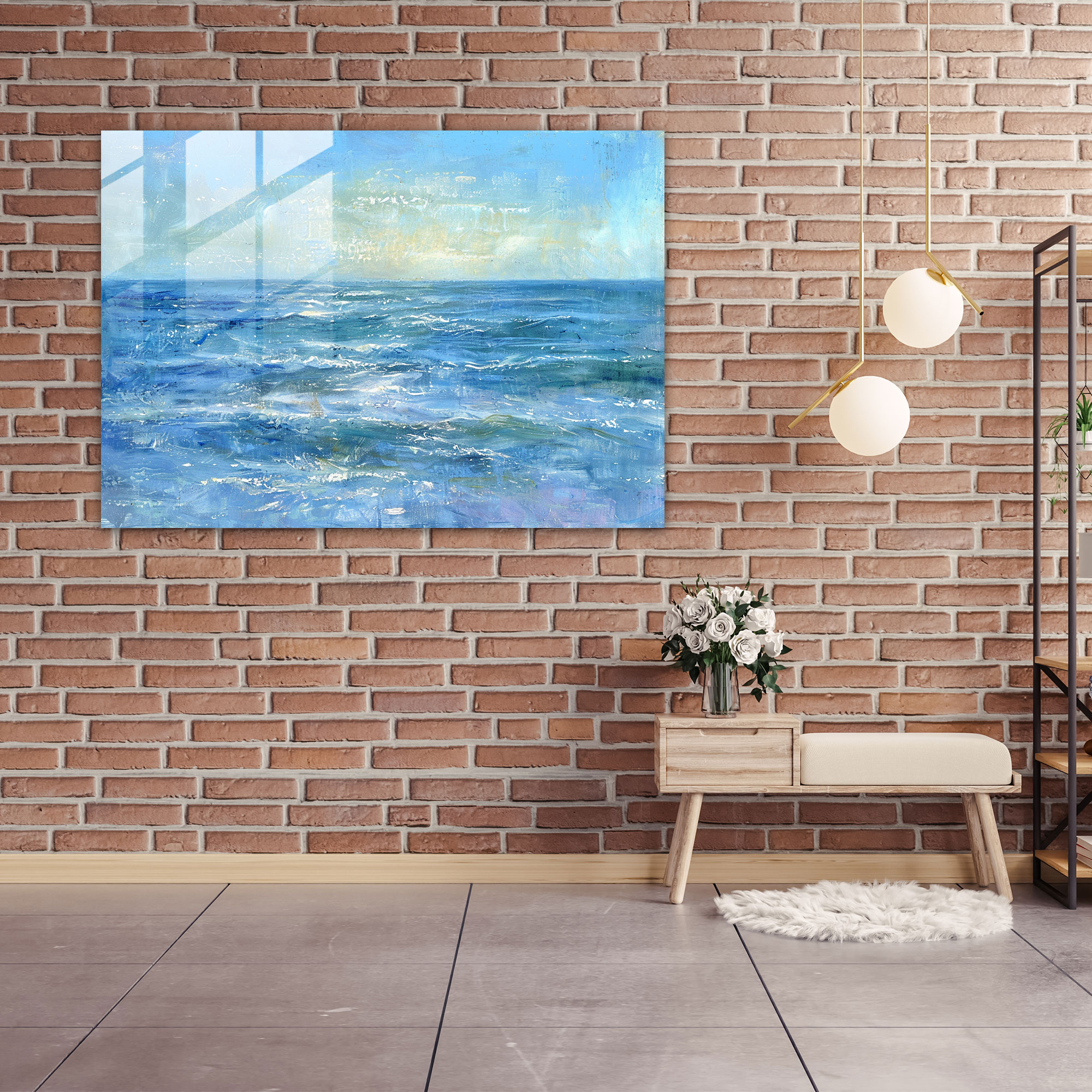 Shimmering Waters Claude Monet Glass Print - Claude Monet, Glass Art, Glass Print, Modern Art