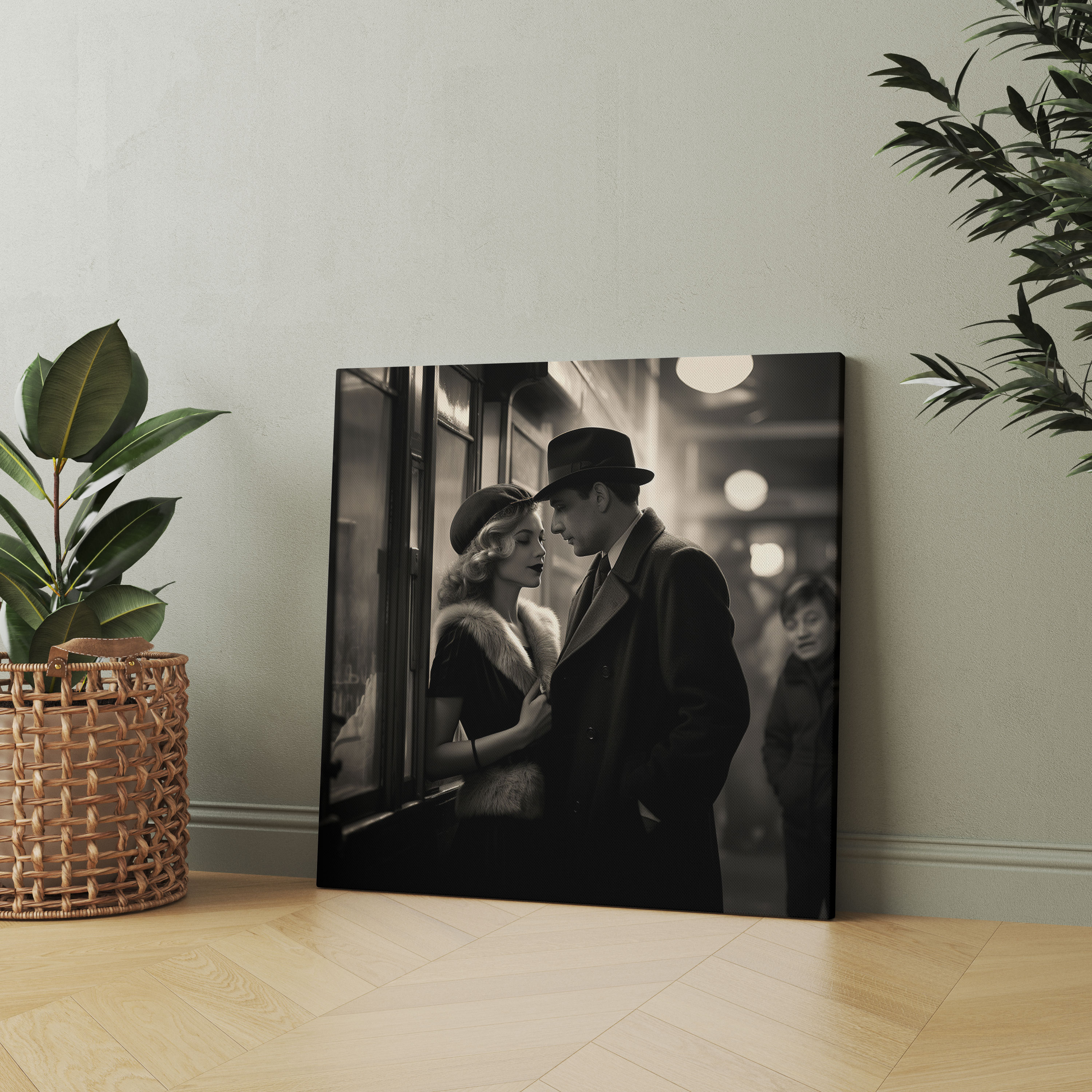 Classic Candid Moment Canvas Print - Classic, Canvas Wall Art, Wall Decoration, Candid Moment