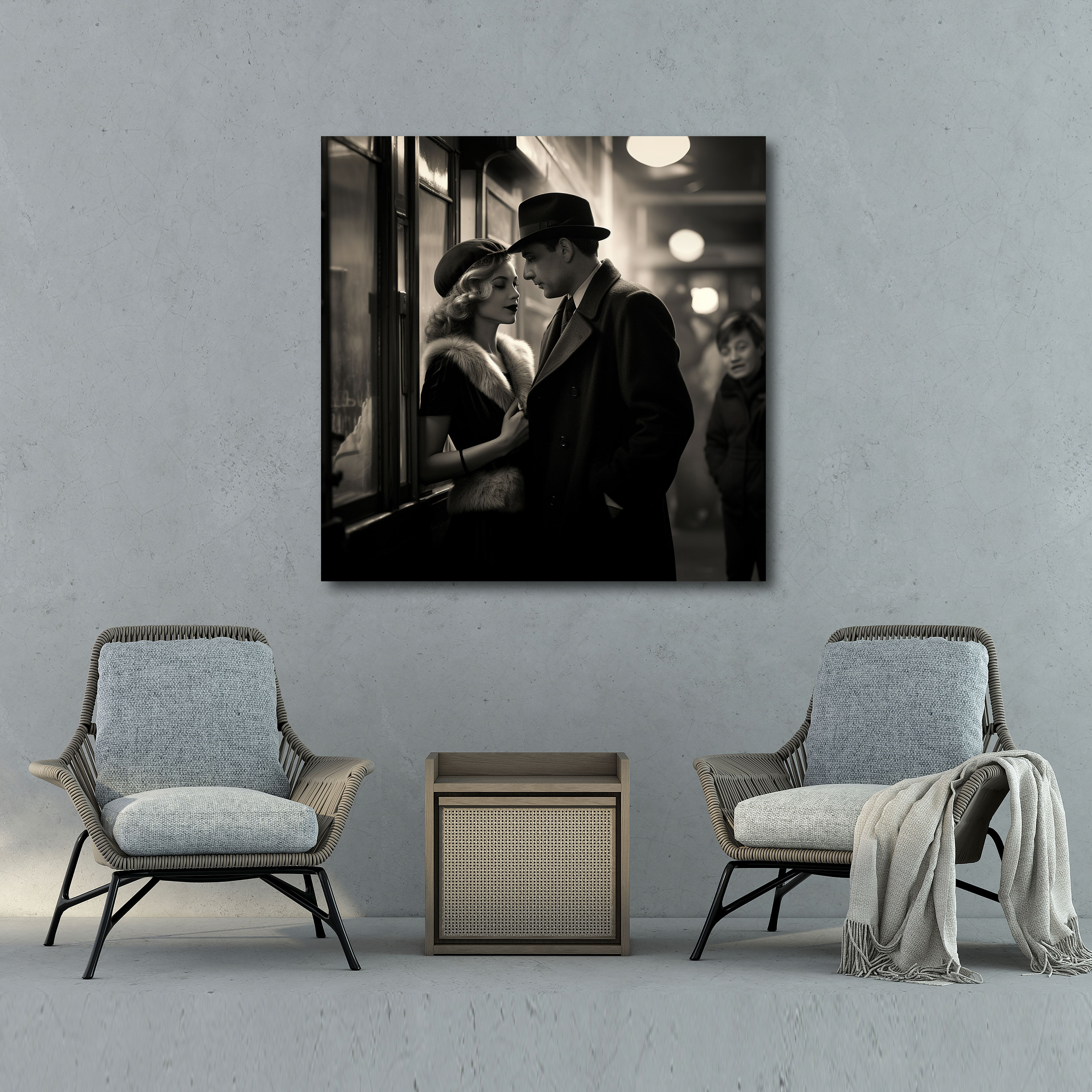 Classic Candid Moment Canvas Print - Classic, Canvas Wall Art, Wall Decoration, Candid Moment