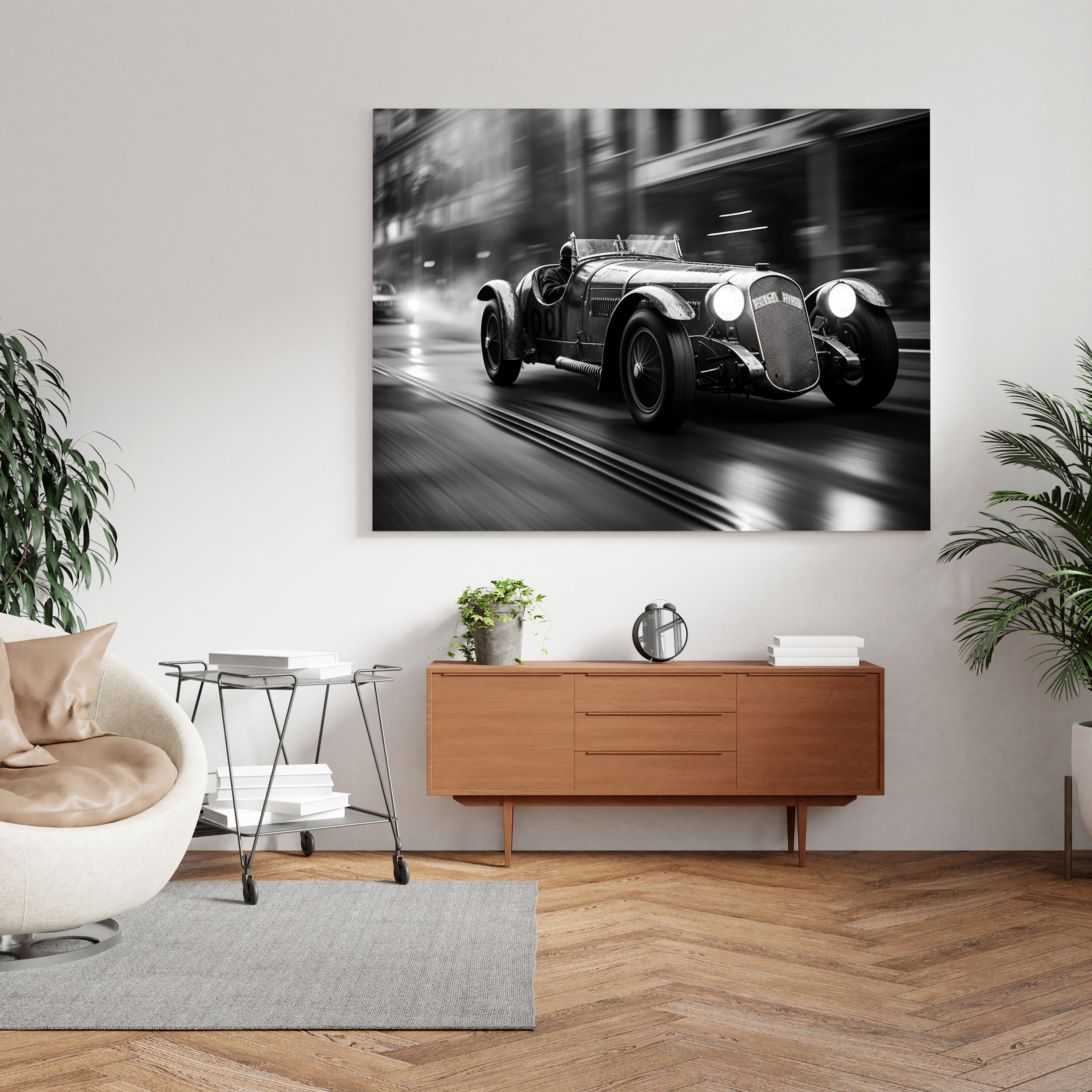 Classic Black And White Photography Wall Art - Classic, Wall Decoration, Nostalgia, Home Decoration