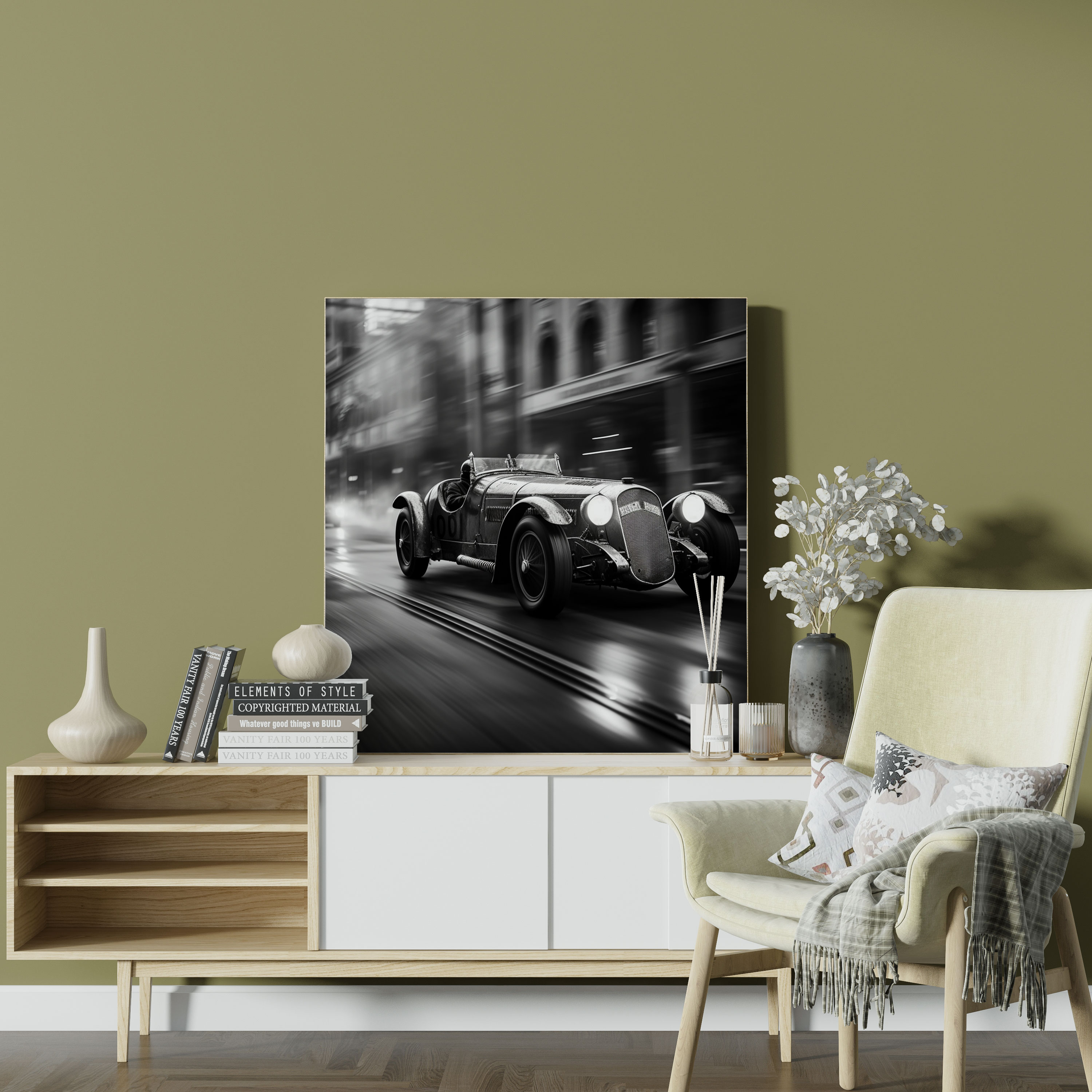 Classic Black And White Photography Wall Art - Classic, Wall Decoration, Nostalgia, Home Decoration
