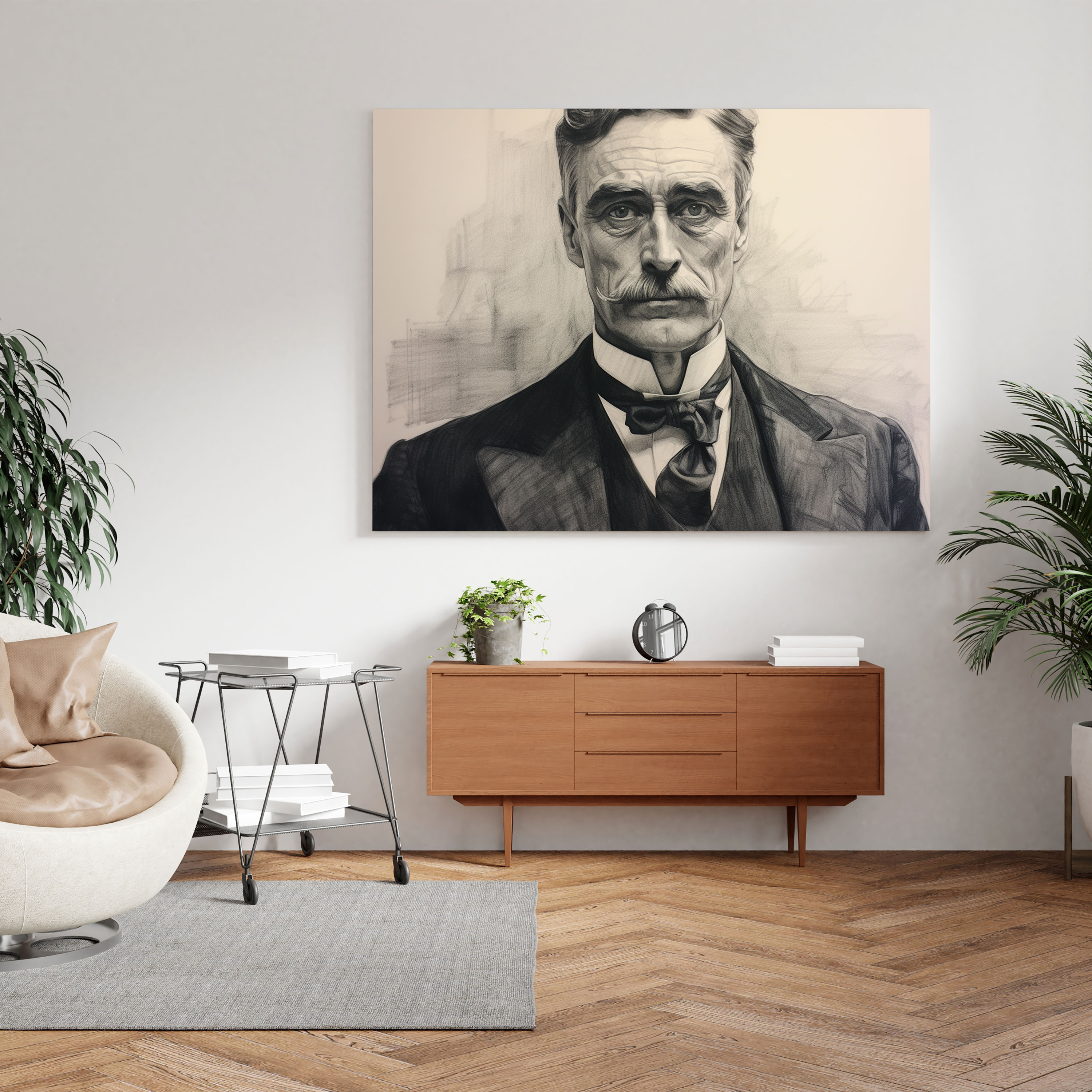Classic Gentleman Wall Decoration - Classic, Canvas Wall Art, Home Decoration, Wall Art