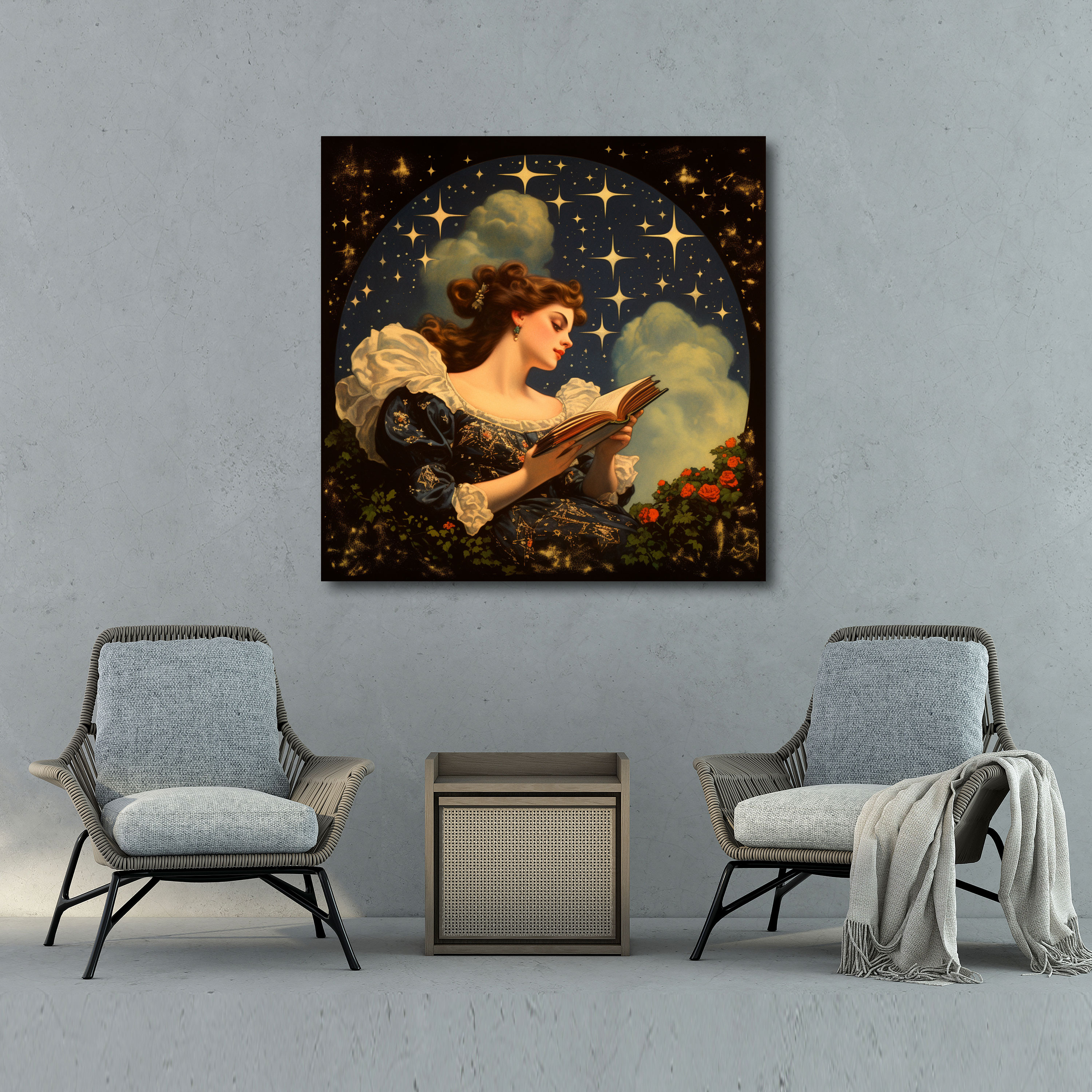 Classic Vintage Wall Art - Enchanting Book Cover - Classic, Wall Decoration, Nostalgic, Wall Art
