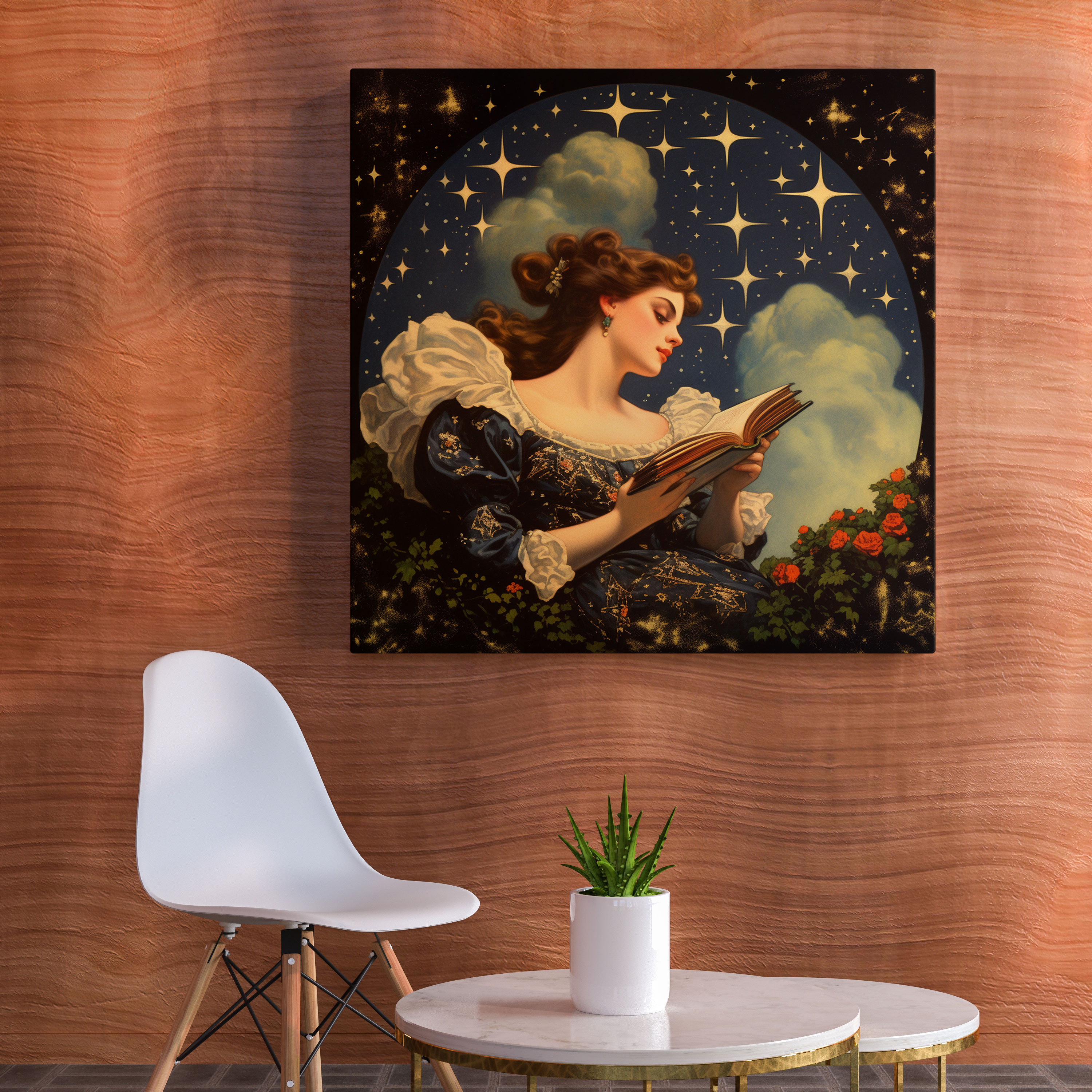 Classic Vintage Wall Art - Enchanting Book Cover - Classic, Wall Decoration, Nostalgic, Wall Art